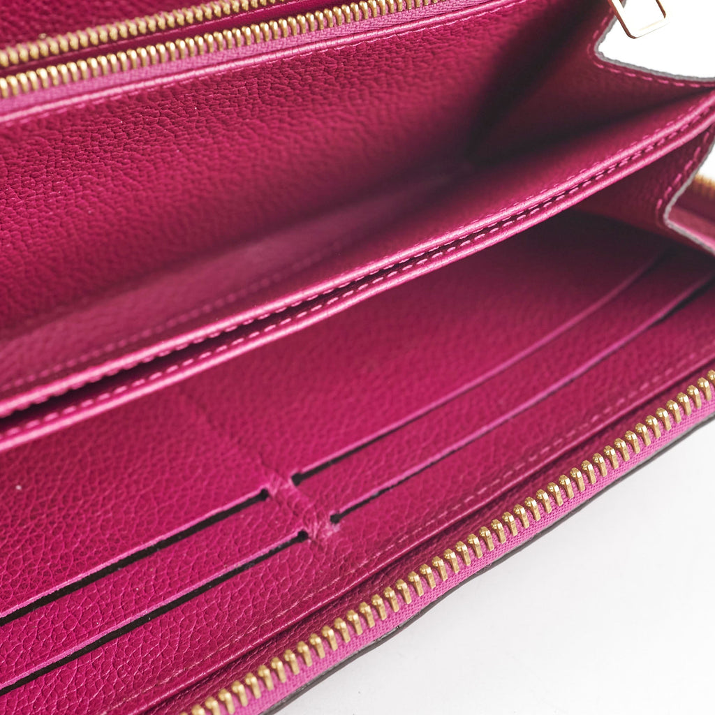 Louis Vuitton Empriente Long Wallet Fuschia