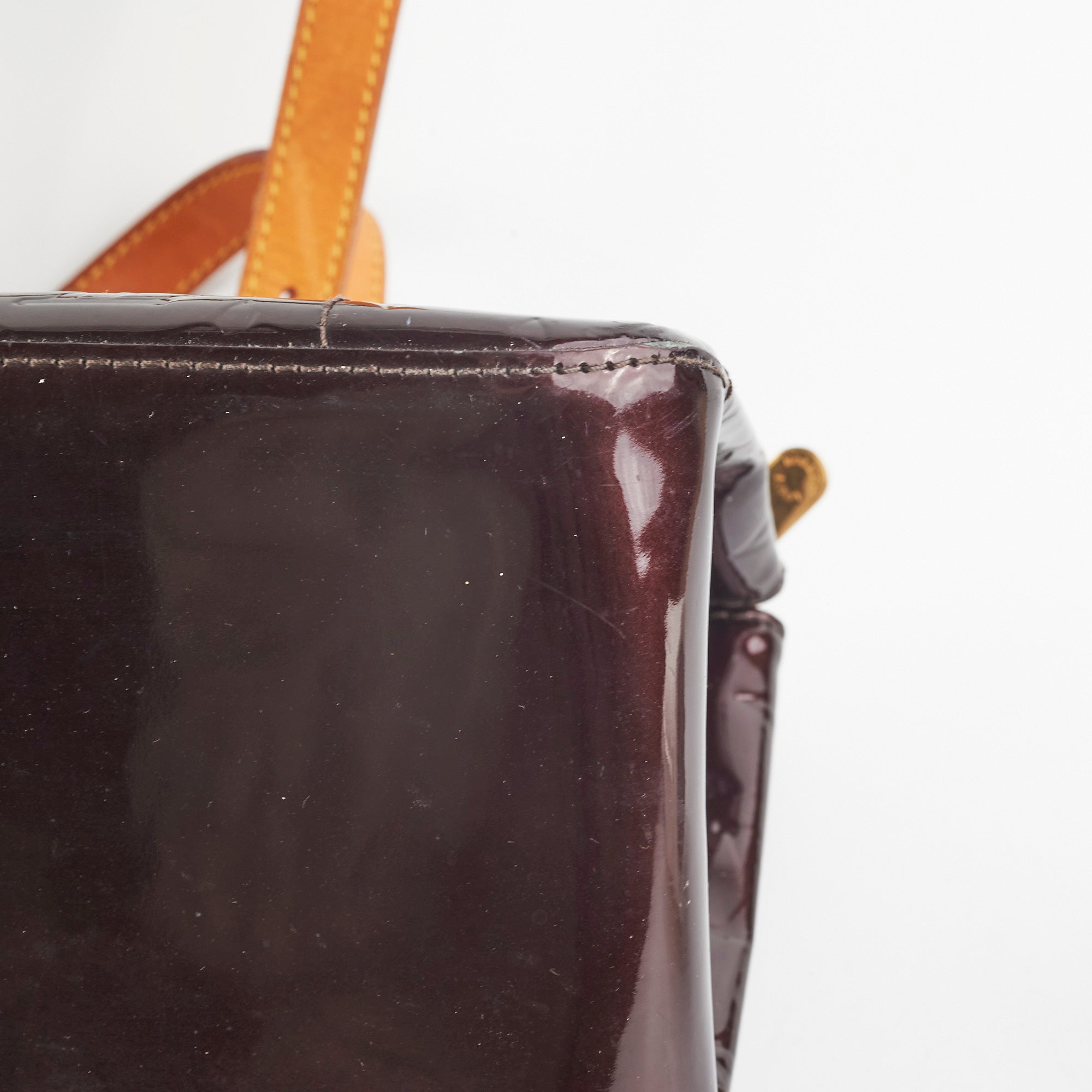 Louis Vuitton Amarante Monogram Vernis Bag