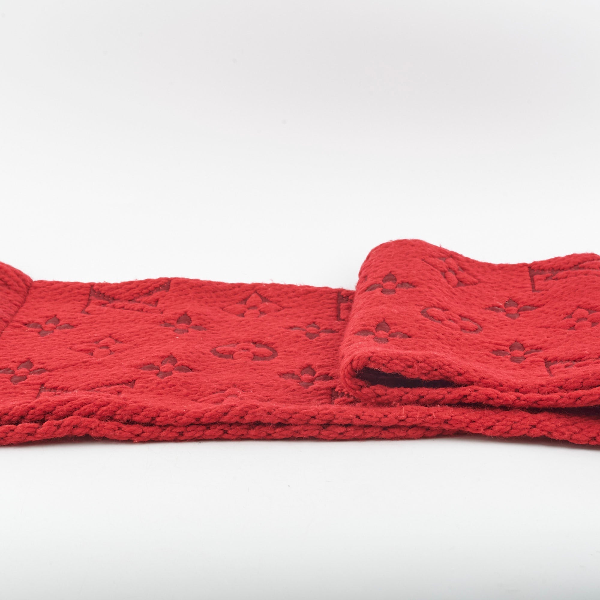 Louis Vuitton Scarf Red