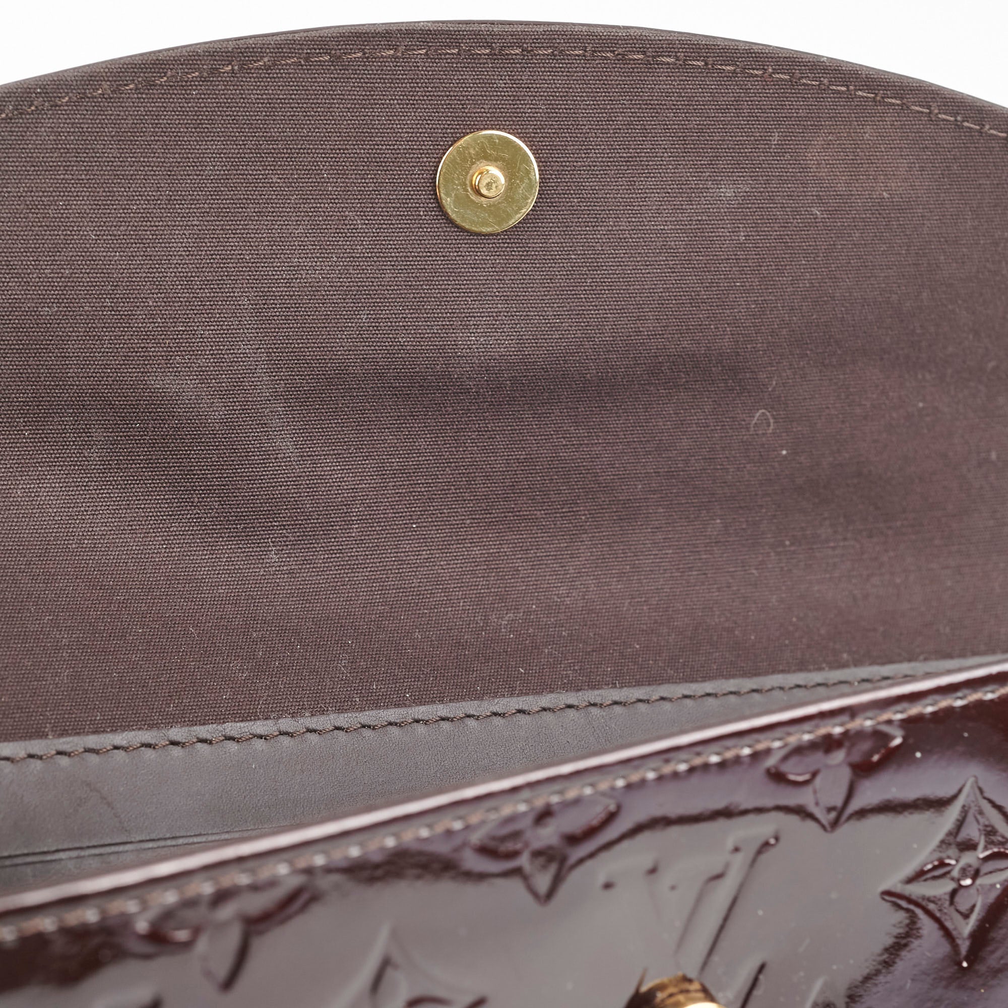 Louis Vuitton Sunset Boulevard Patent Clutch