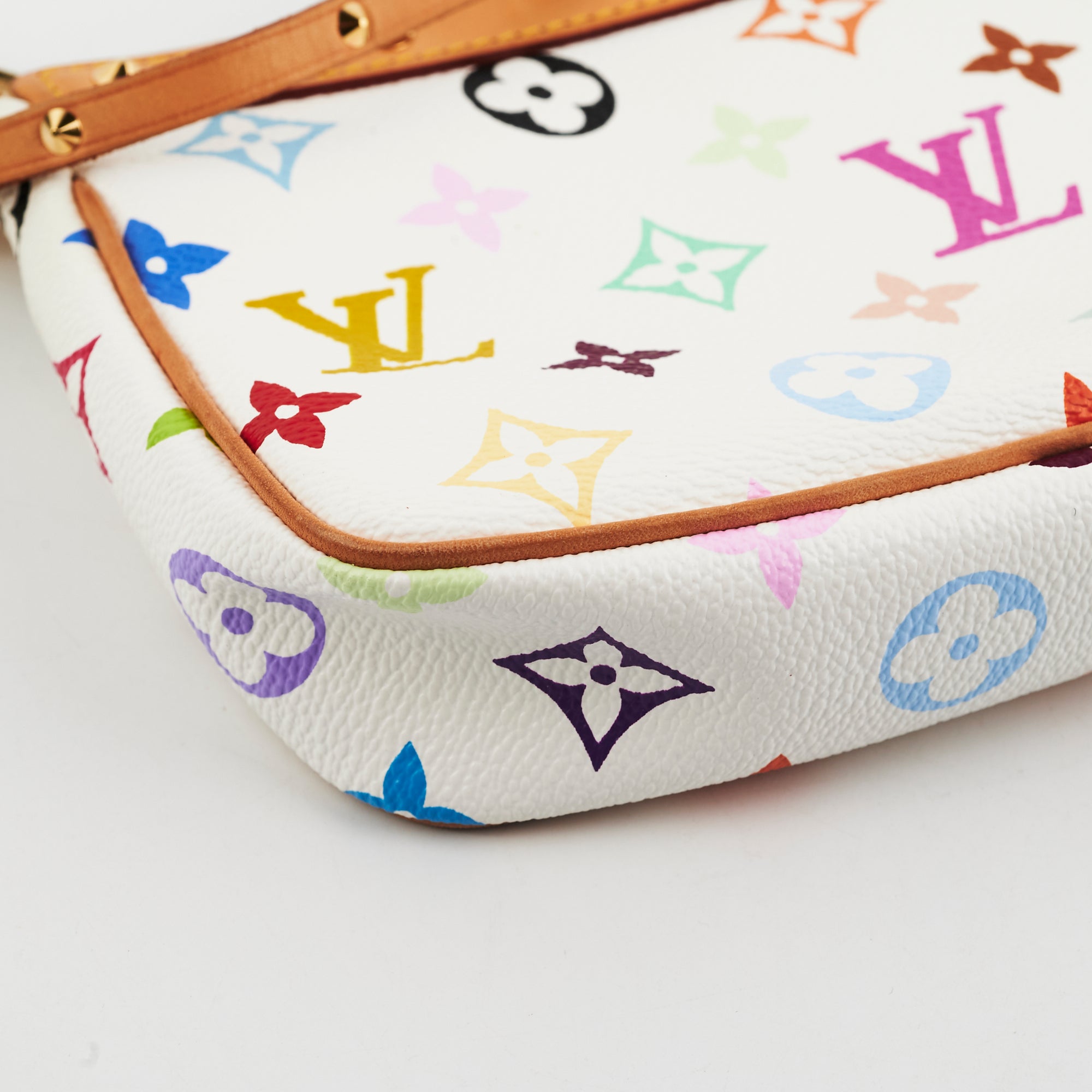 Louis Vuitton Pochette Accessories Multicolour White
