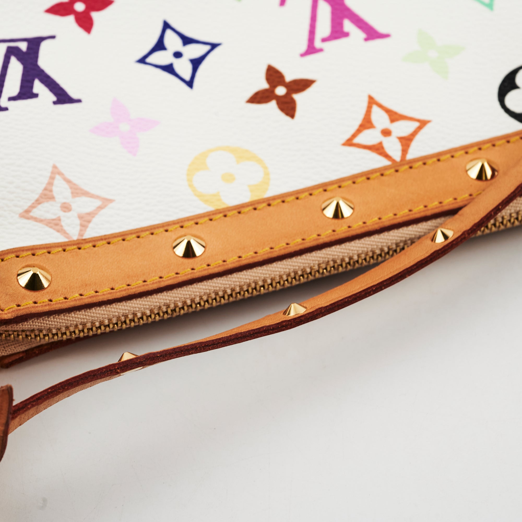 Louis Vuitton Pochette Accessories Multicolour White