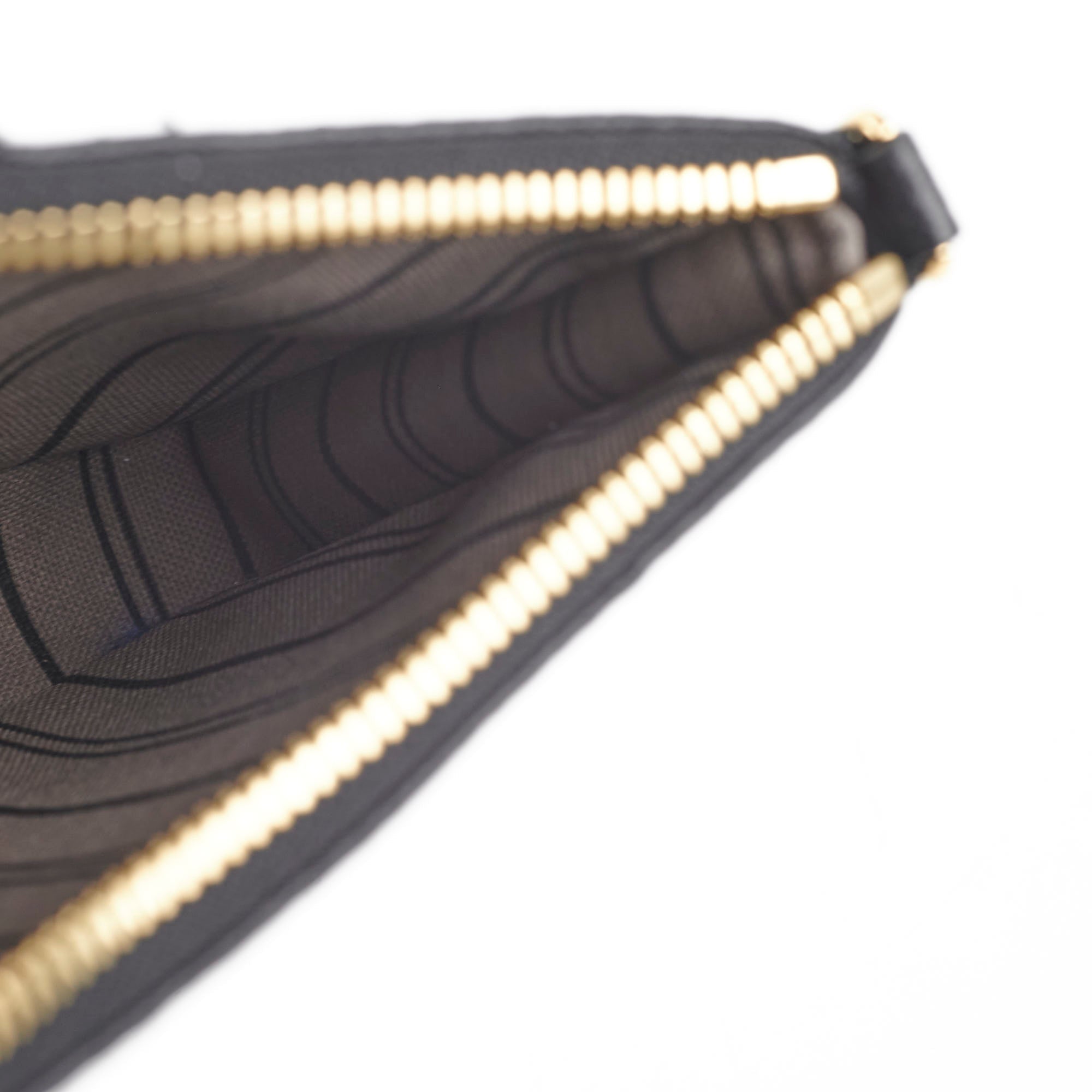 Louis Vuitton Easy Pouch On Strap Black Empreinte