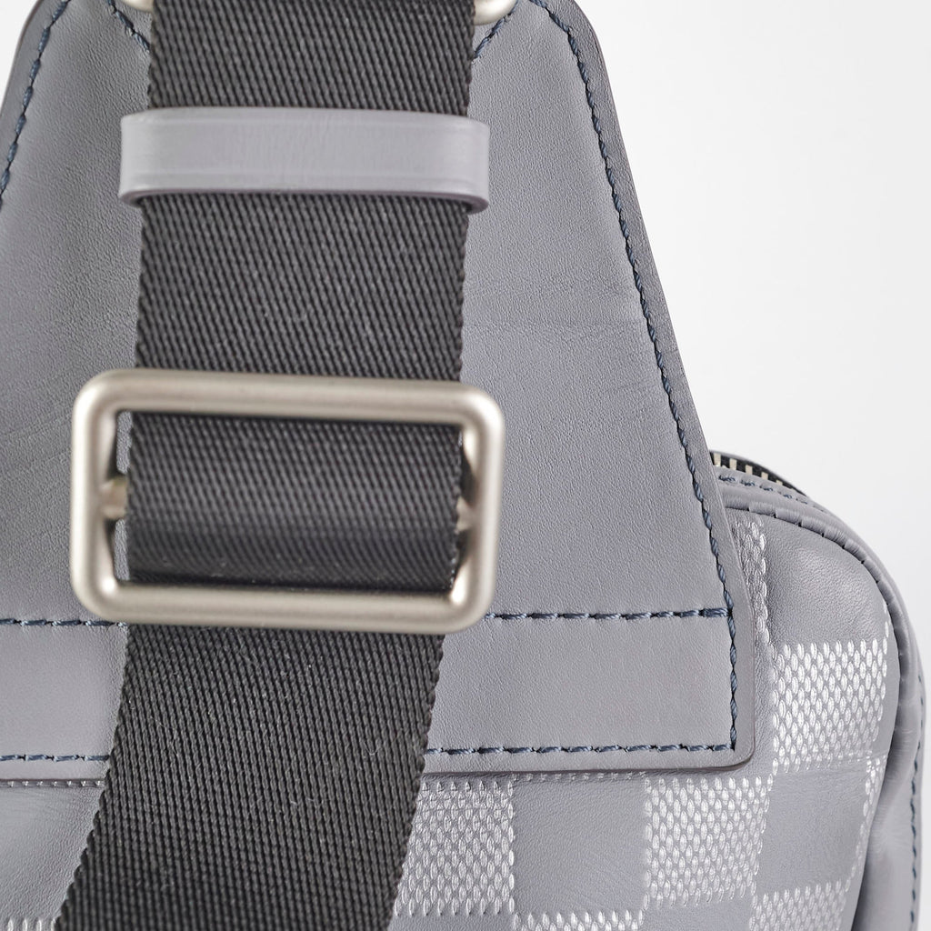 Louis Vuitton Grey Sling Bag Damier Ebene