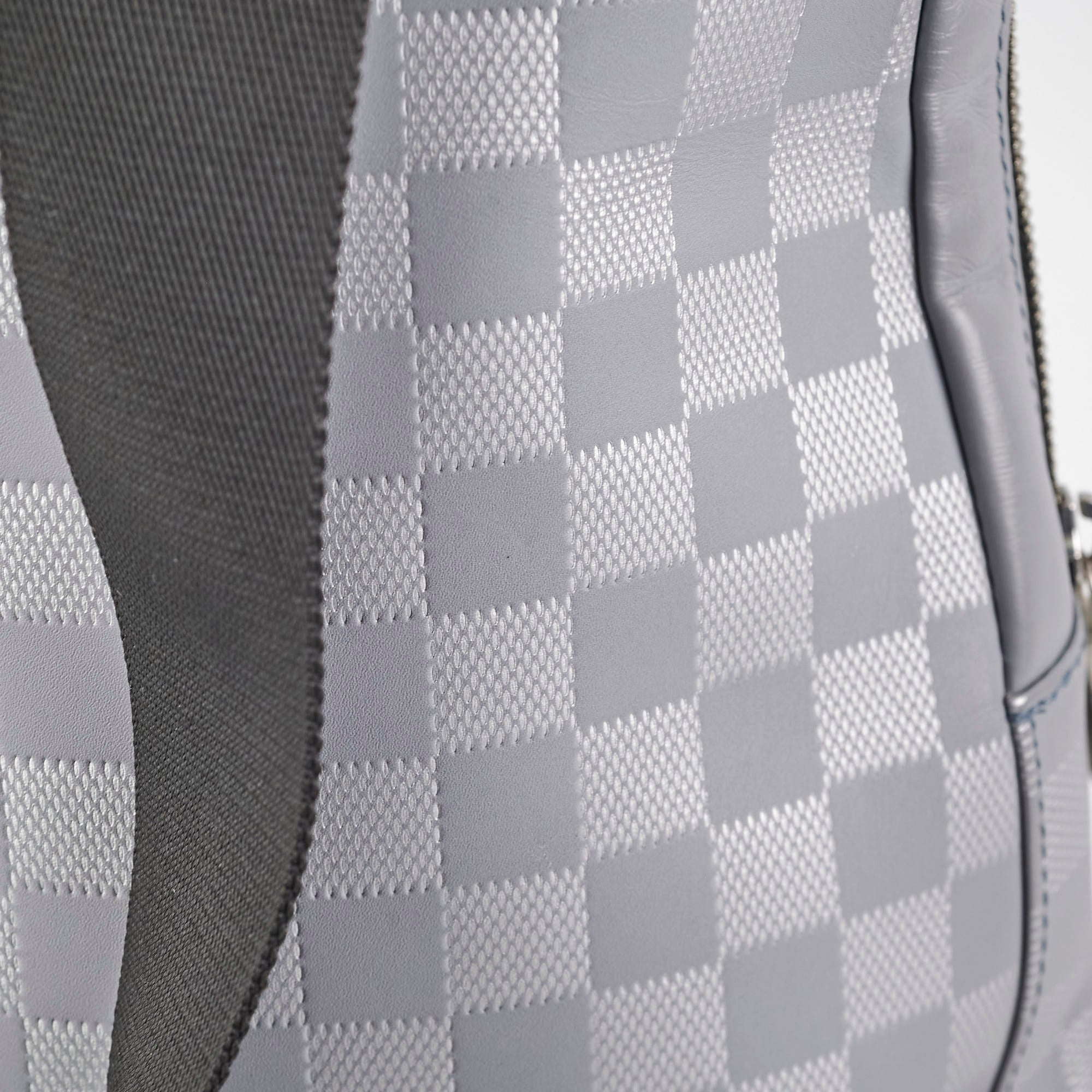 Louis Vuitton Grey Sling Bag Damier Ebene