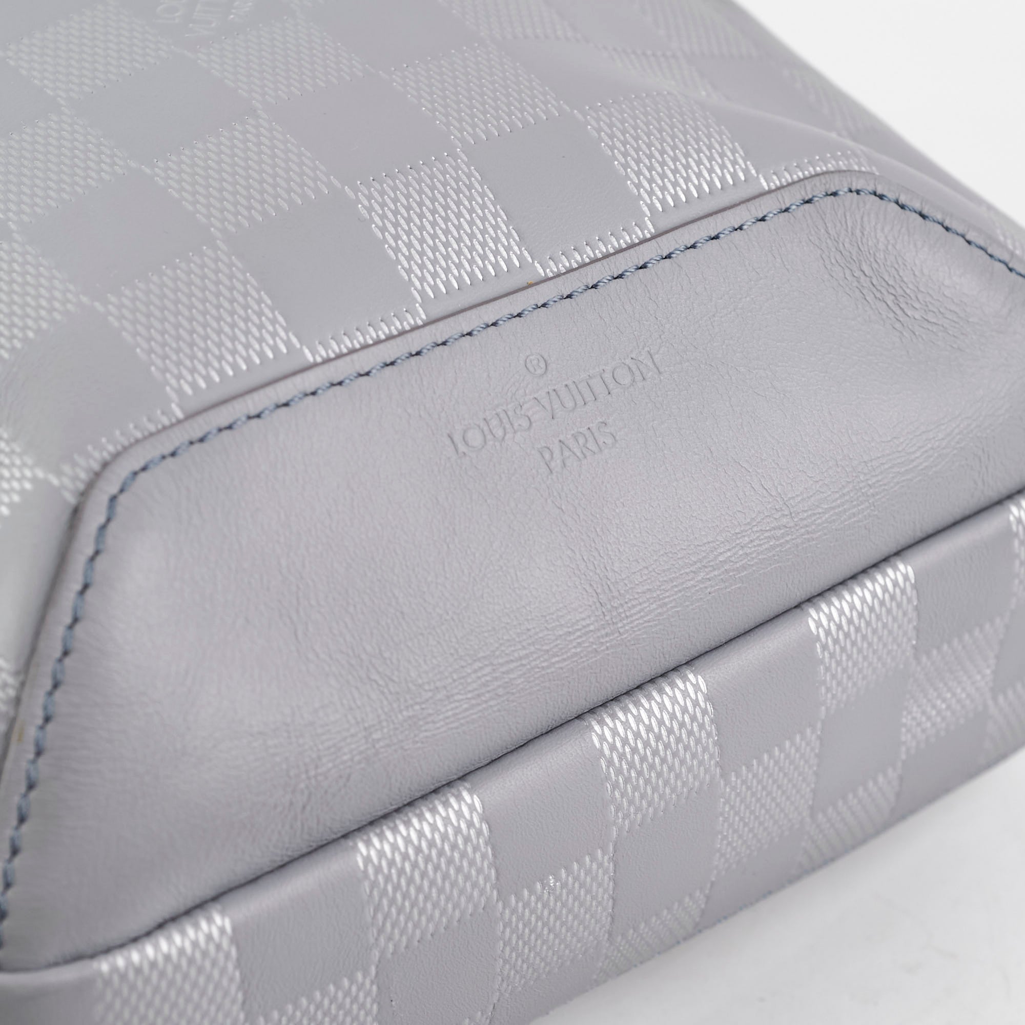 Louis Vuitton Grey Sling Bag Damier Ebene