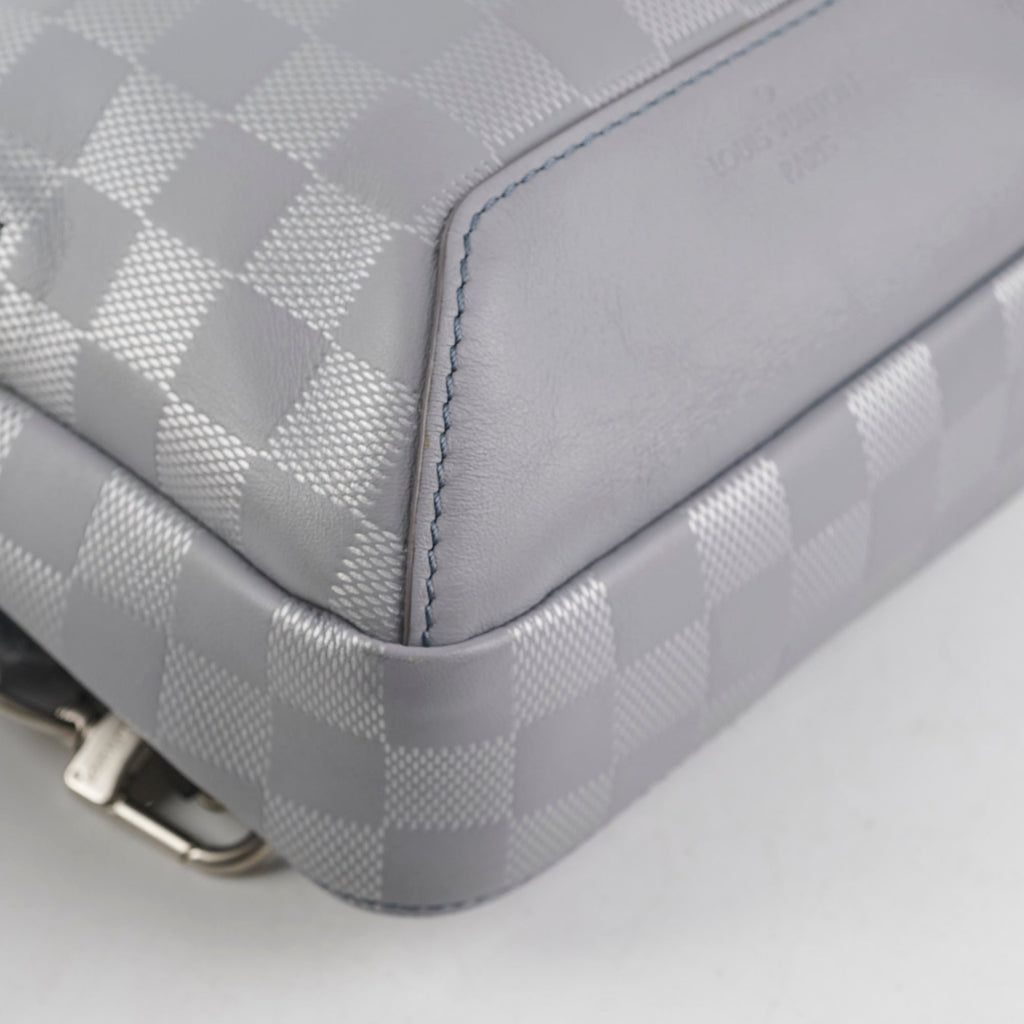 Louis Vuitton Grey Sling Bag Damier Ebene