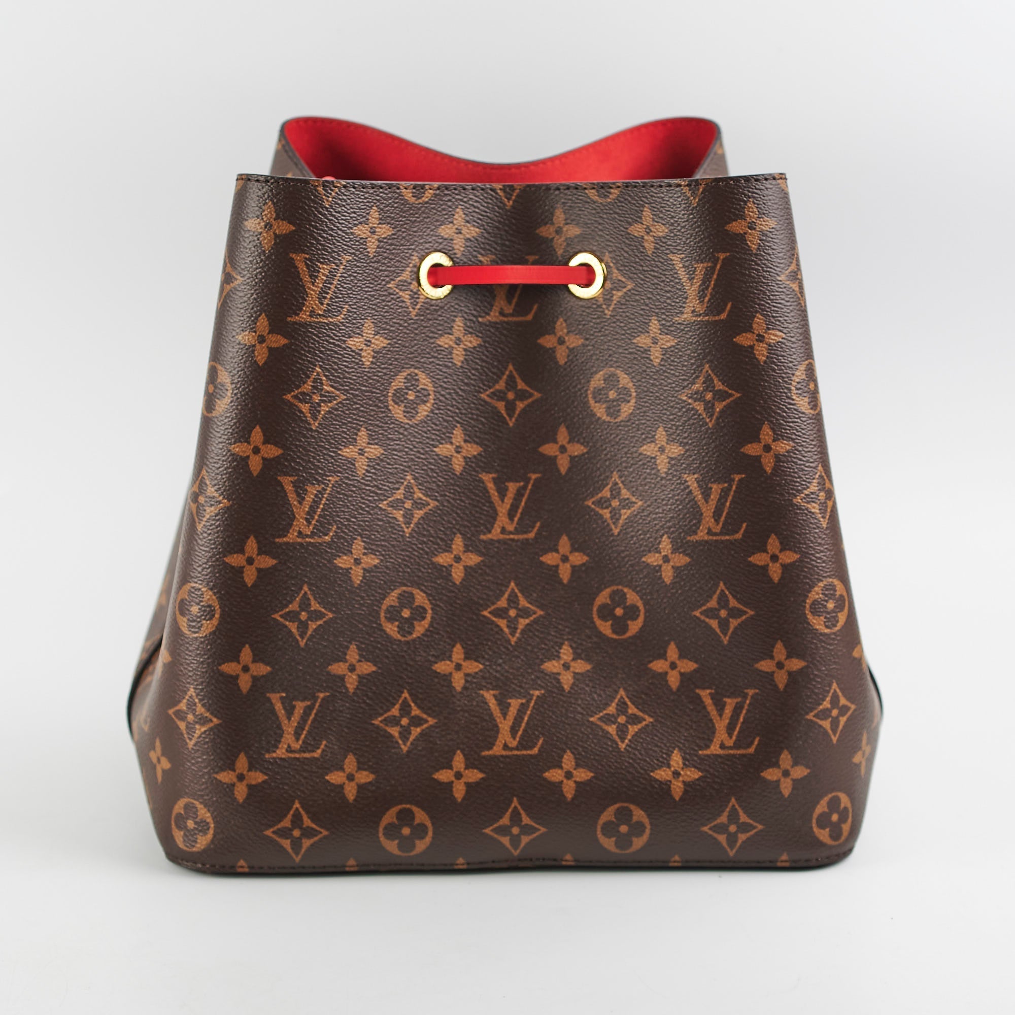 Louis Vuitton Neo Noe Monogram Red