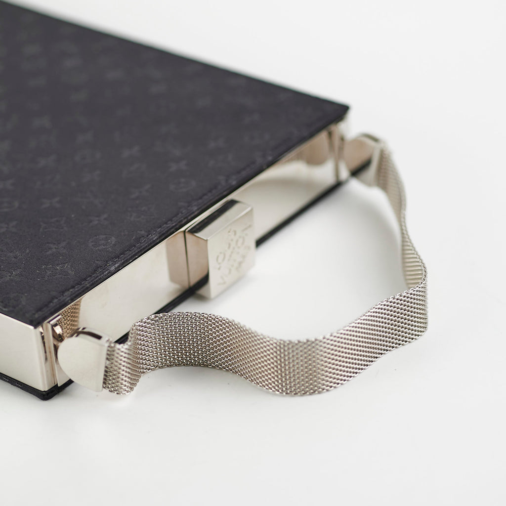 Louis Vuitton Ange GM Satin Black Monogram