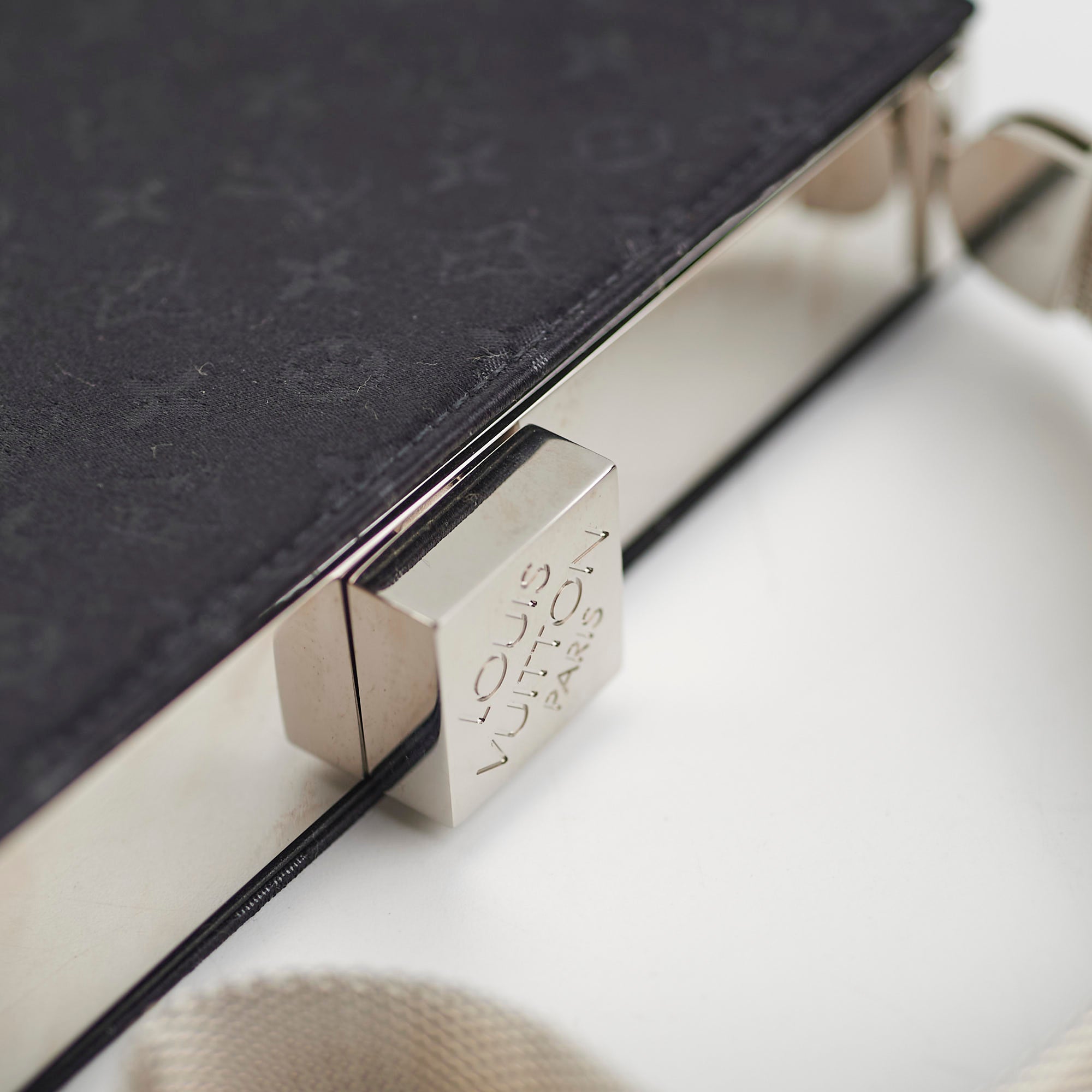 Louis Vuitton Ange GM Satin Black Monogram