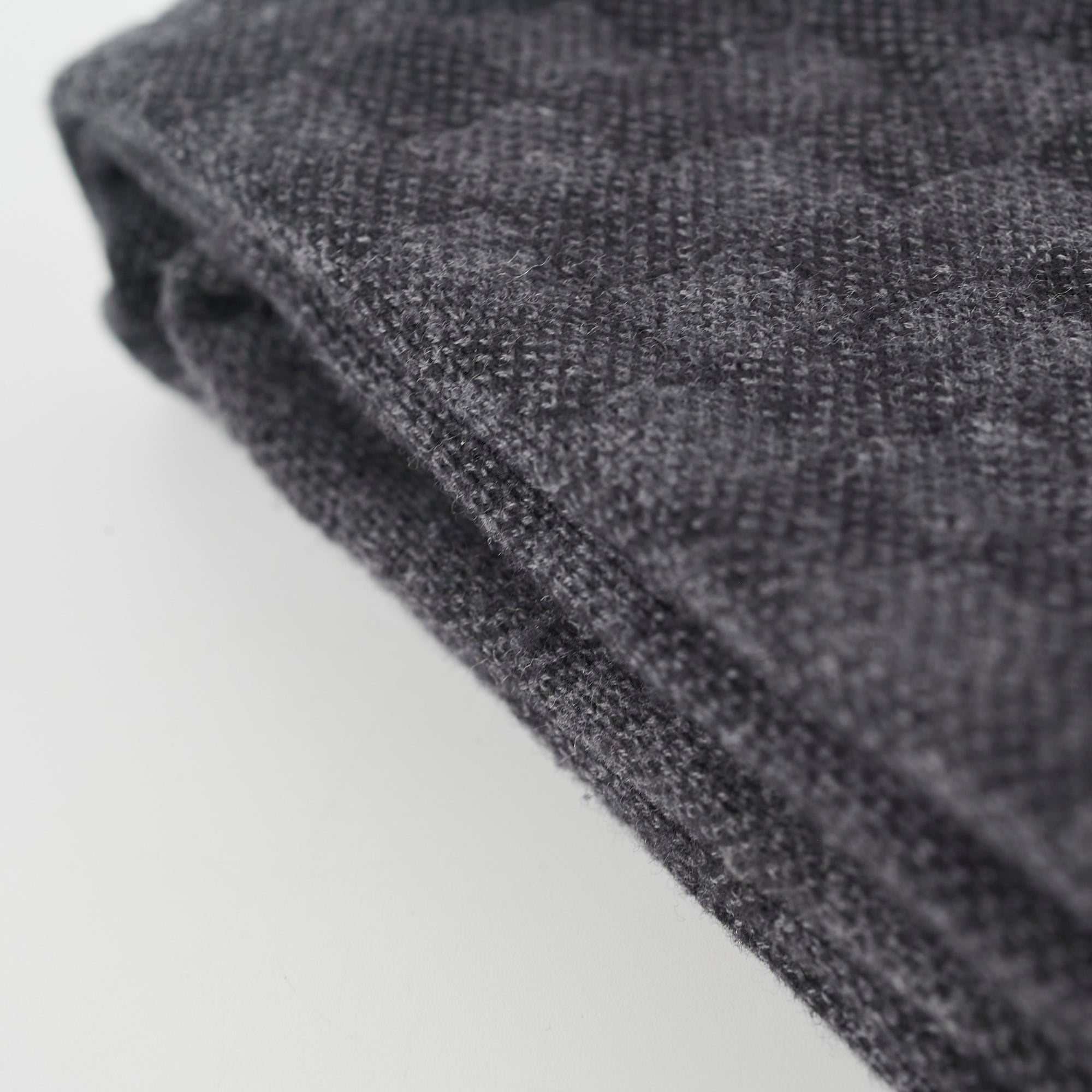 Louis Vuitton Black Wool Scarf