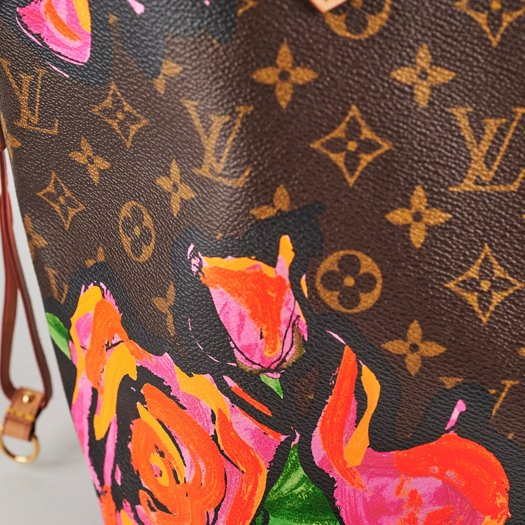 Louis Vuitton Neverfull Rose Monogram MM Tote
