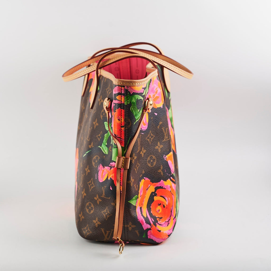 Louis Vuitton Neverfull Rose Monogram MM Tote