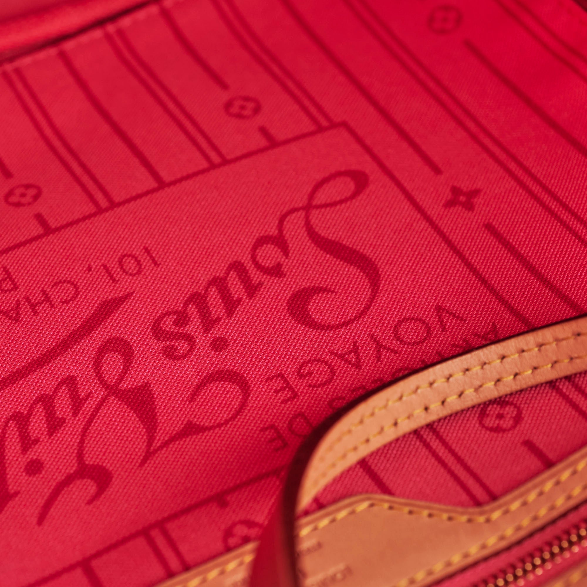 Louis Vuitton Neverfull Rose Monogram MM Tote