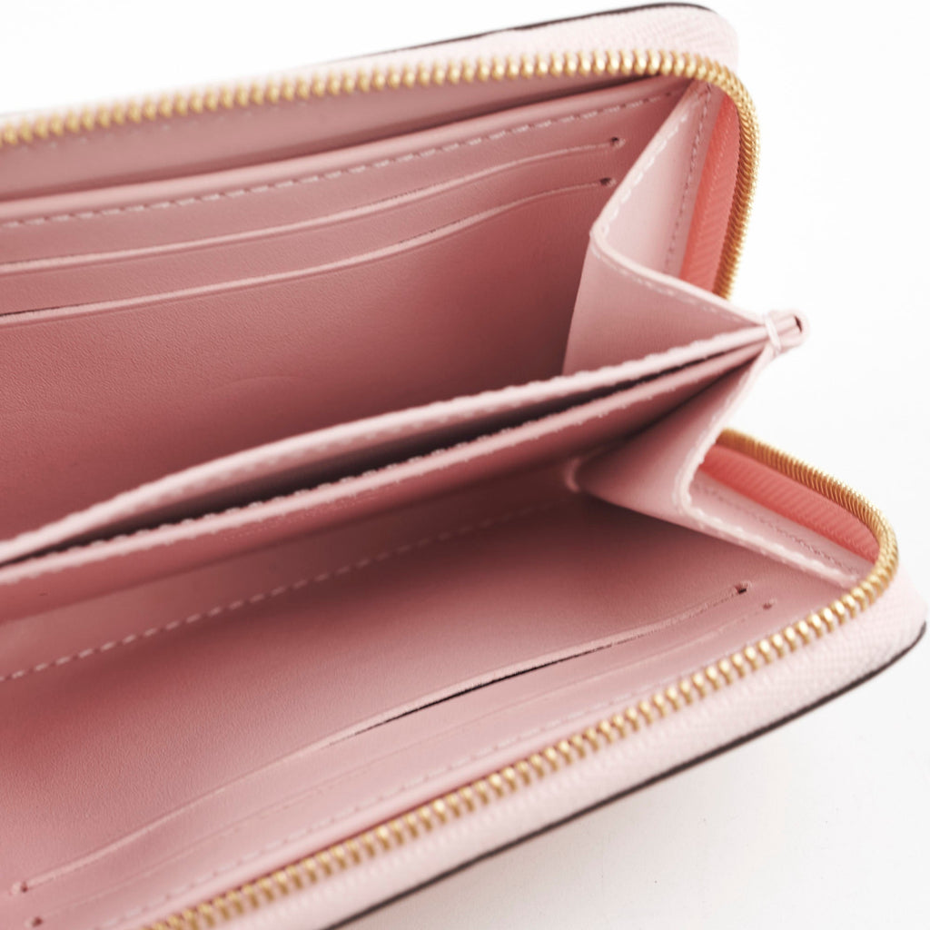 Louis Vuitton Patent Zip Around Wallet Light Pink