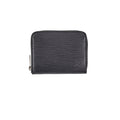 Louis Vuitton Epi Zip Around Wallet Black