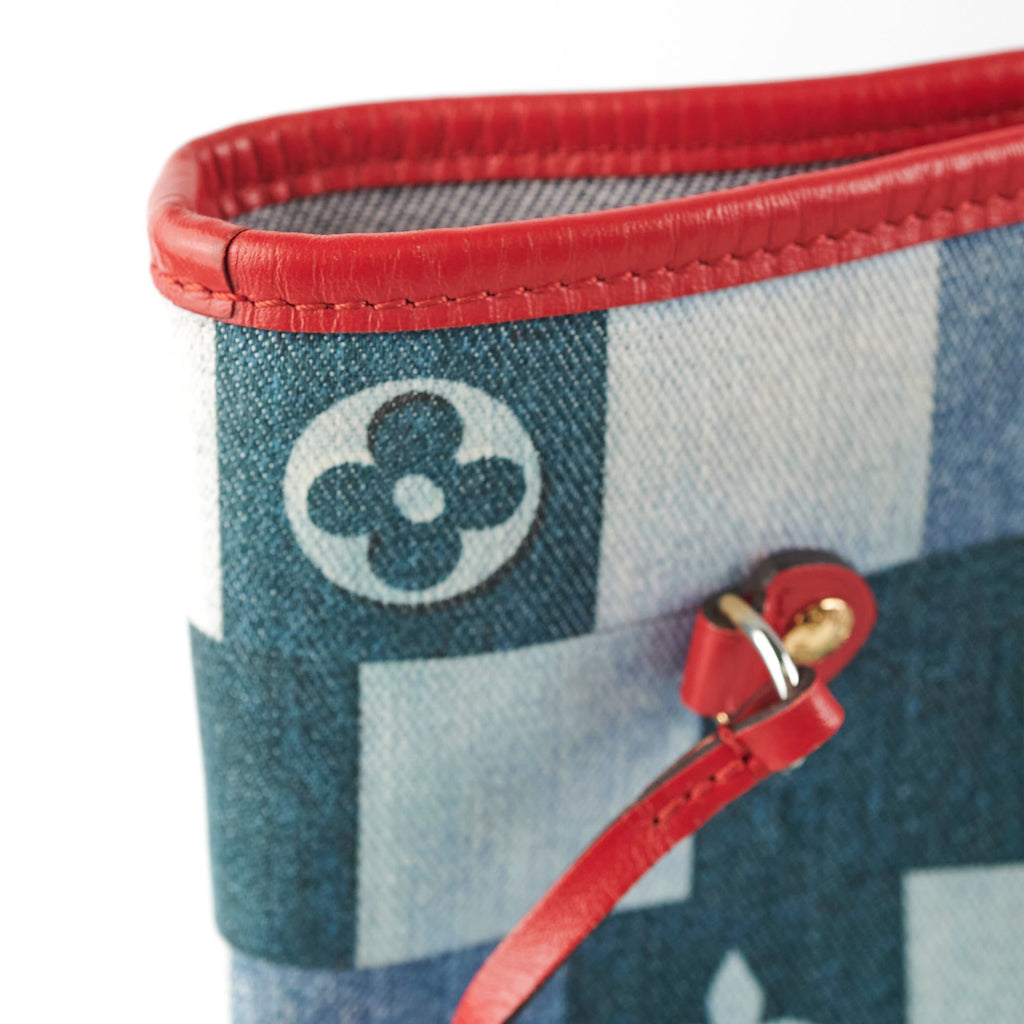 Louis Vuitton Neverfull MM Denim Rogue