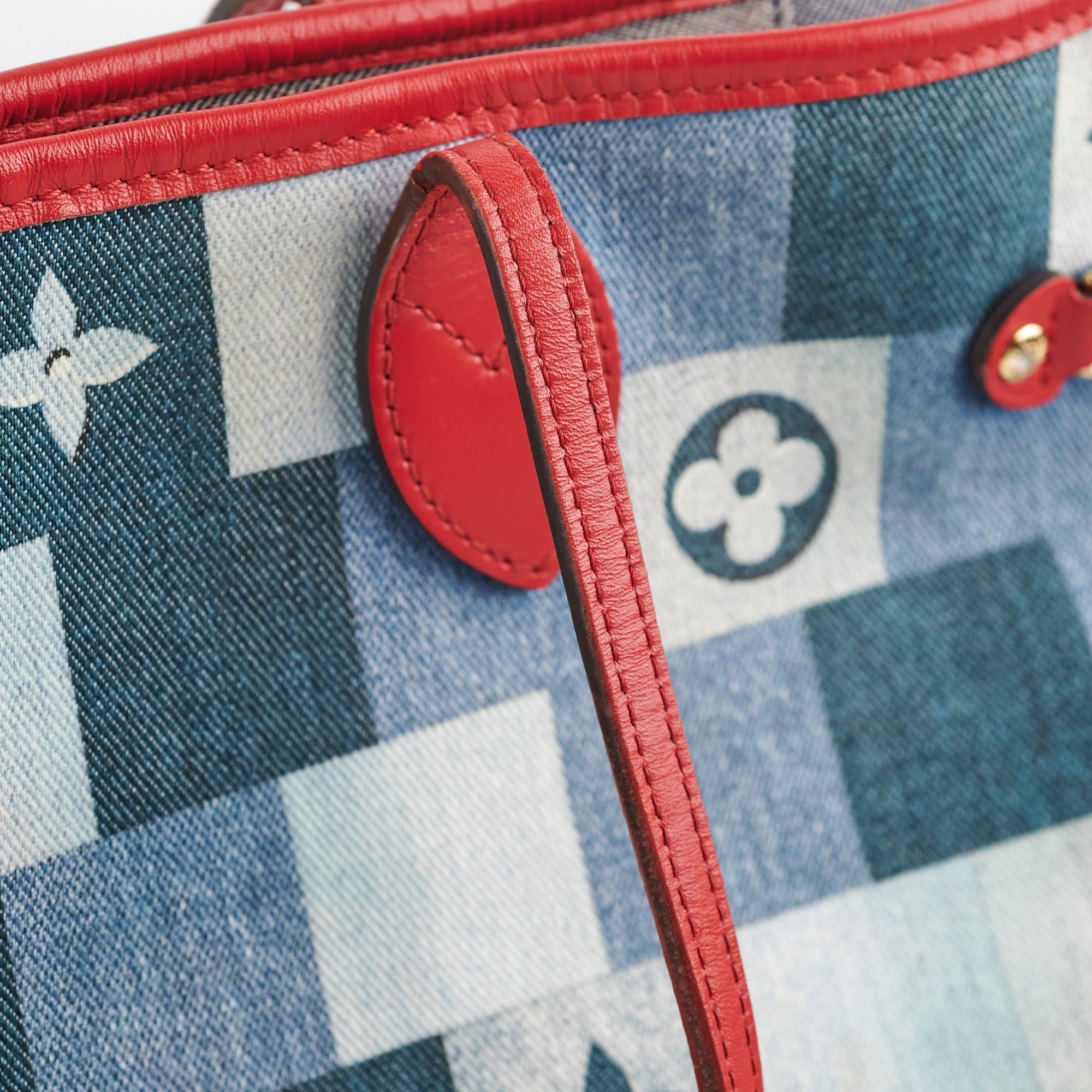 Louis Vuitton Neverfull MM Denim Rogue
