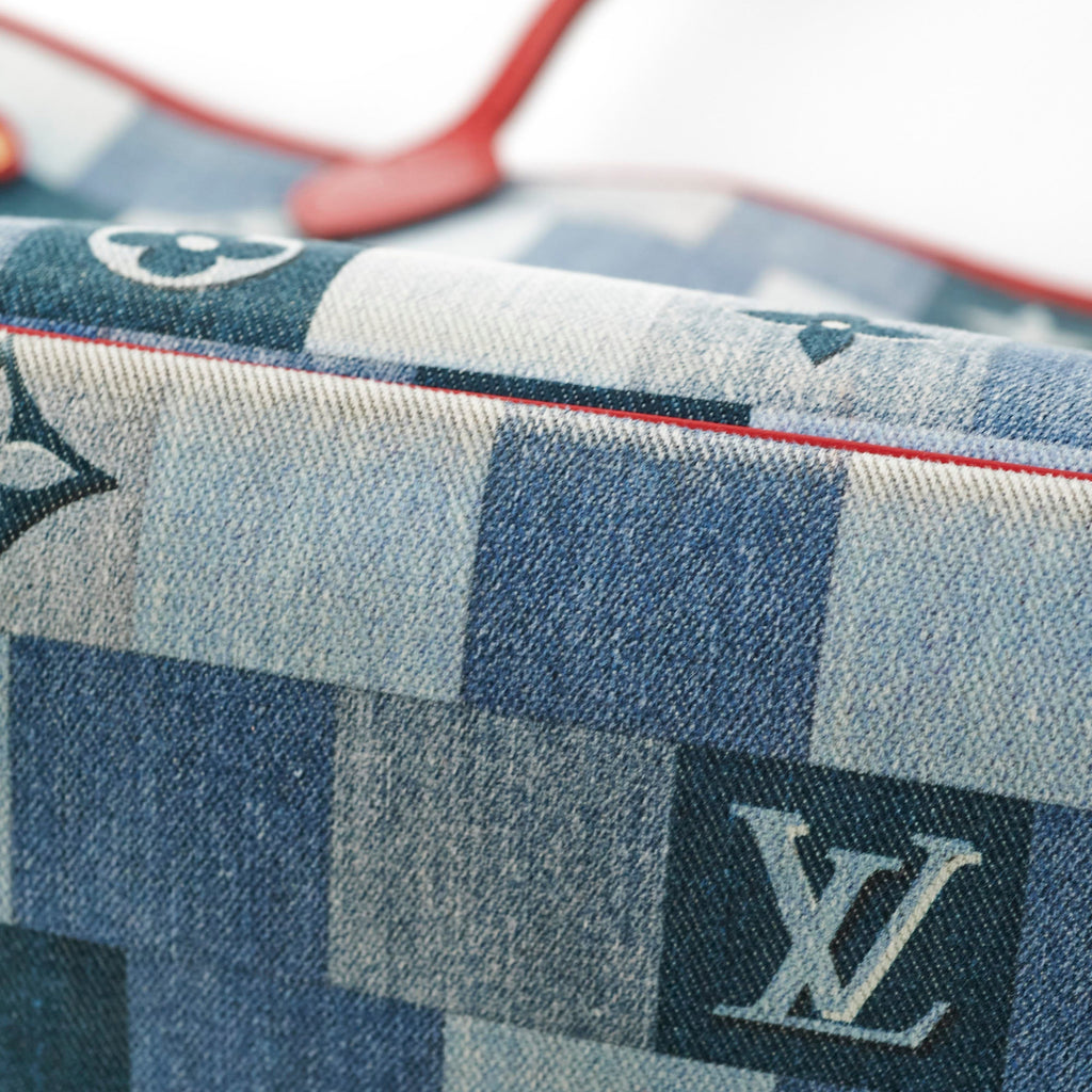 Louis Vuitton Neverfull MM Denim Rogue