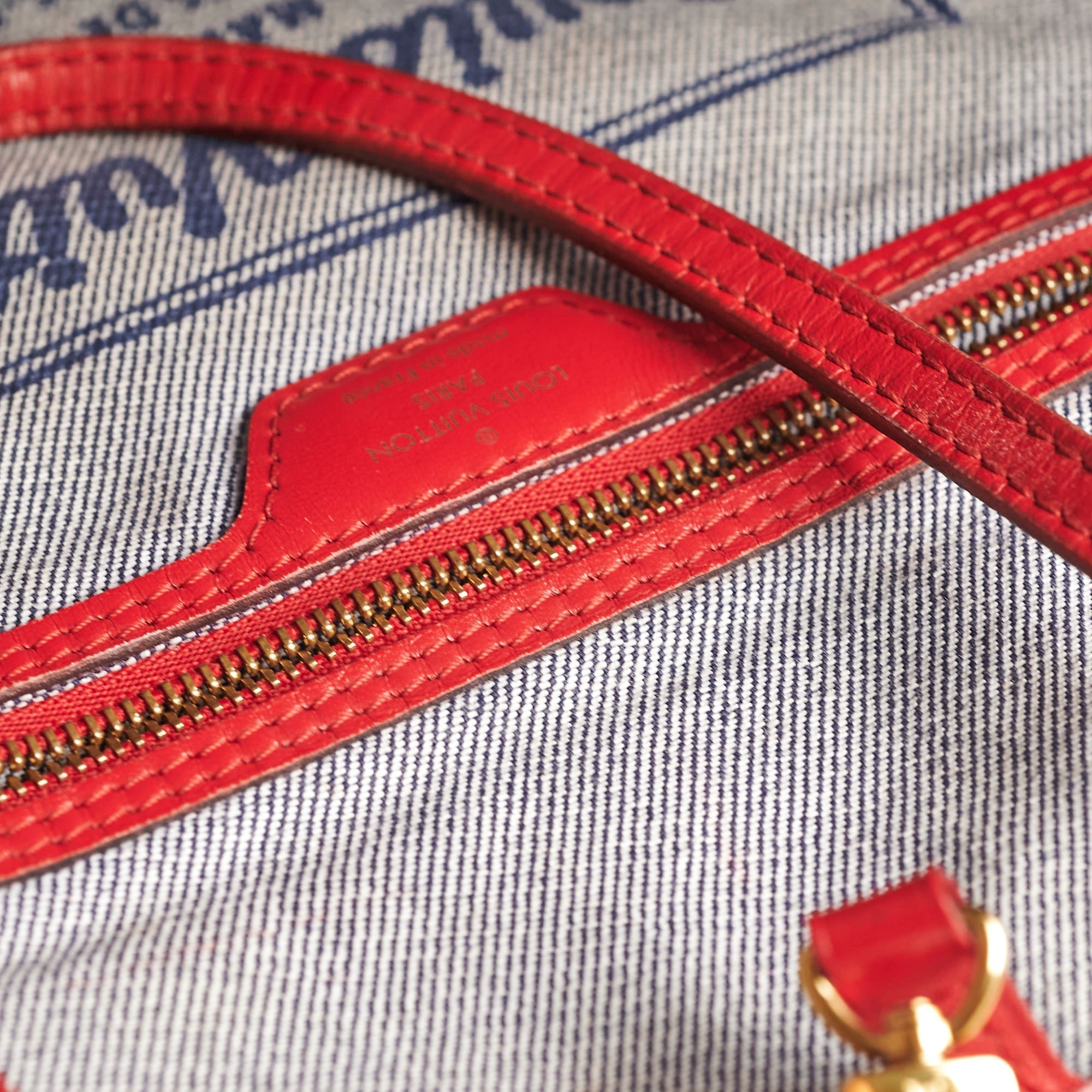 Louis Vuitton Neverfull MM Denim Rogue