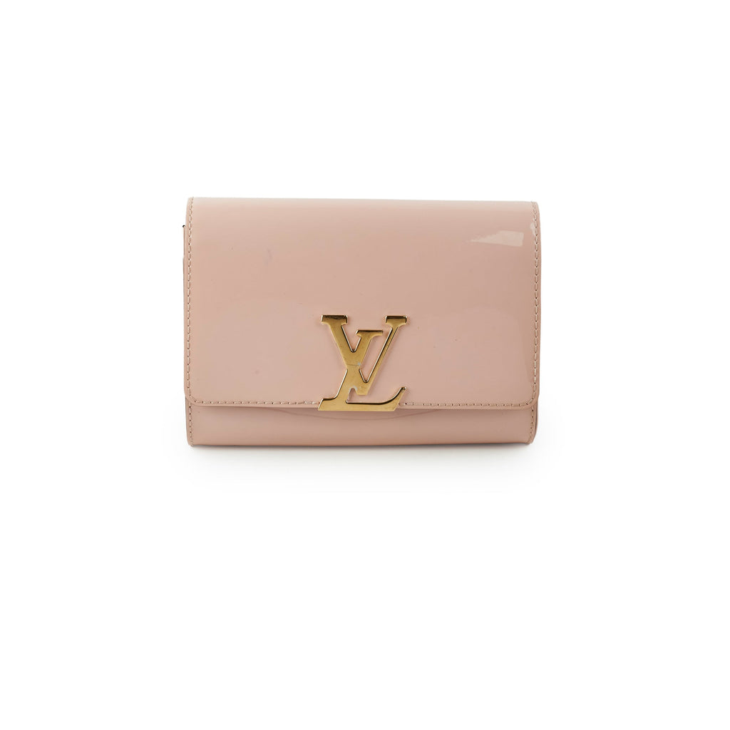 Louis Vuitton Vernis Pink Wallet On Chain WOC