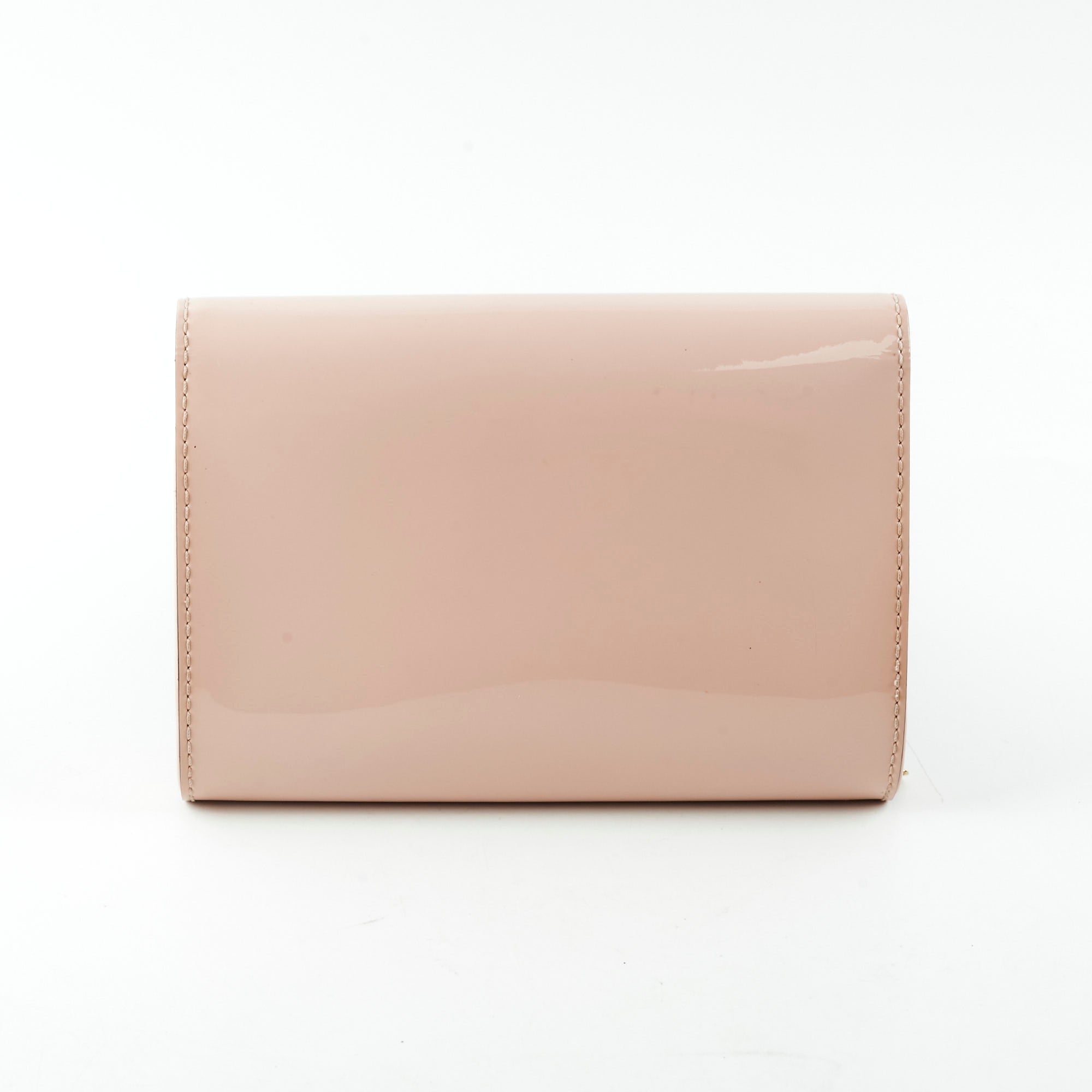 Louis Vuitton Vernis Pink Wallet On Chain WOC
