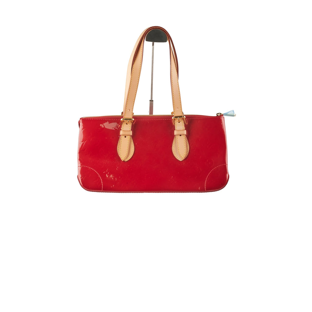 Louis Vuitton Vernis Red Patent Shoulder Bag