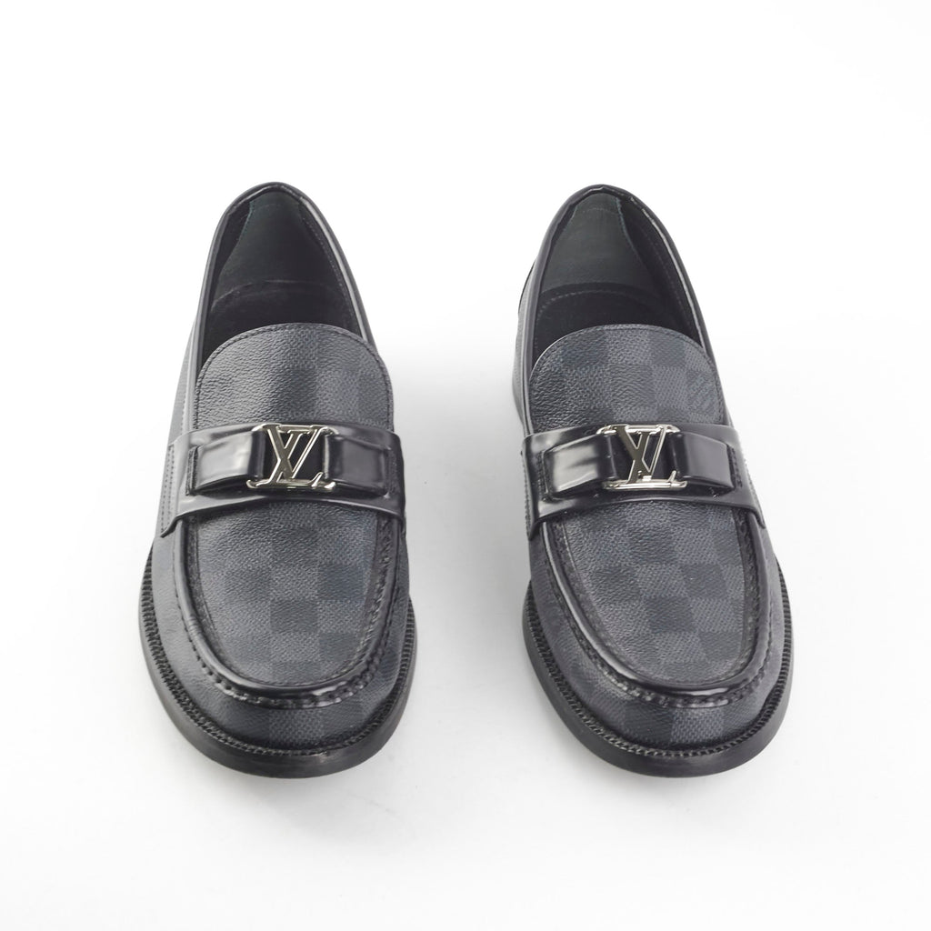 Louis Vuitton Loafers Damier Eclipse Men's Size 6