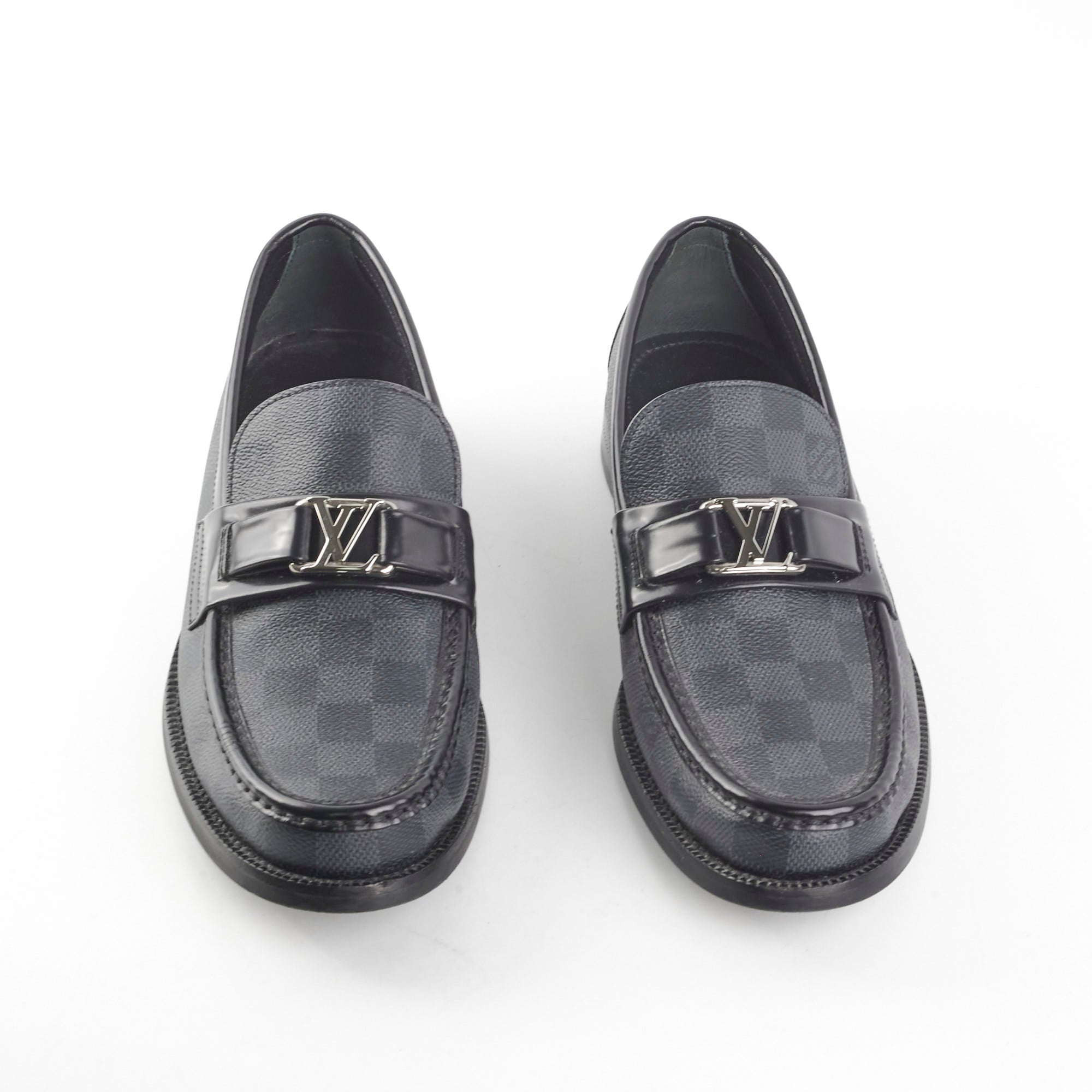 Louis Vuitton Loafers Damier Eclipse Men's Size 6