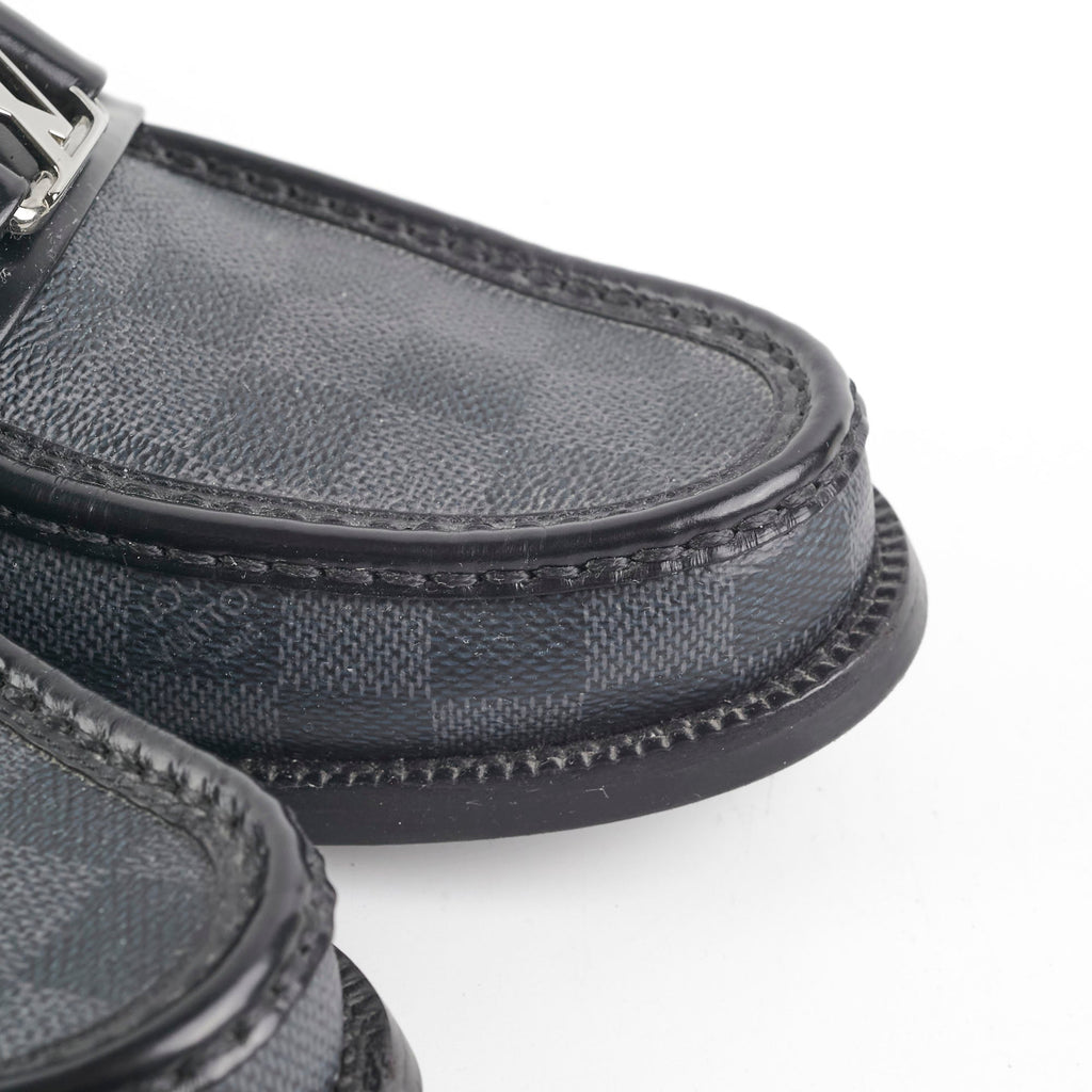 Louis Vuitton Loafers Damier Eclipse Men's Size 6