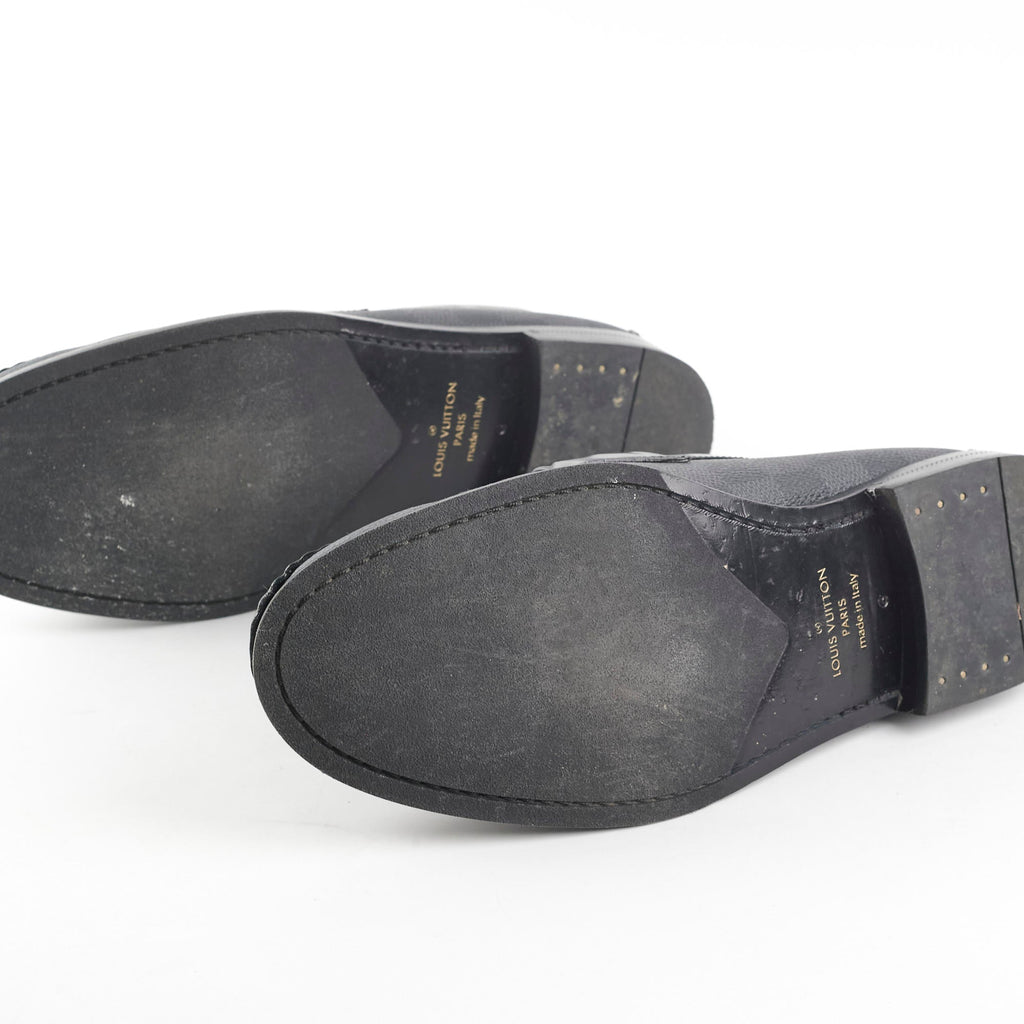 Louis Vuitton Loafers Damier Eclipse Men's Size 6