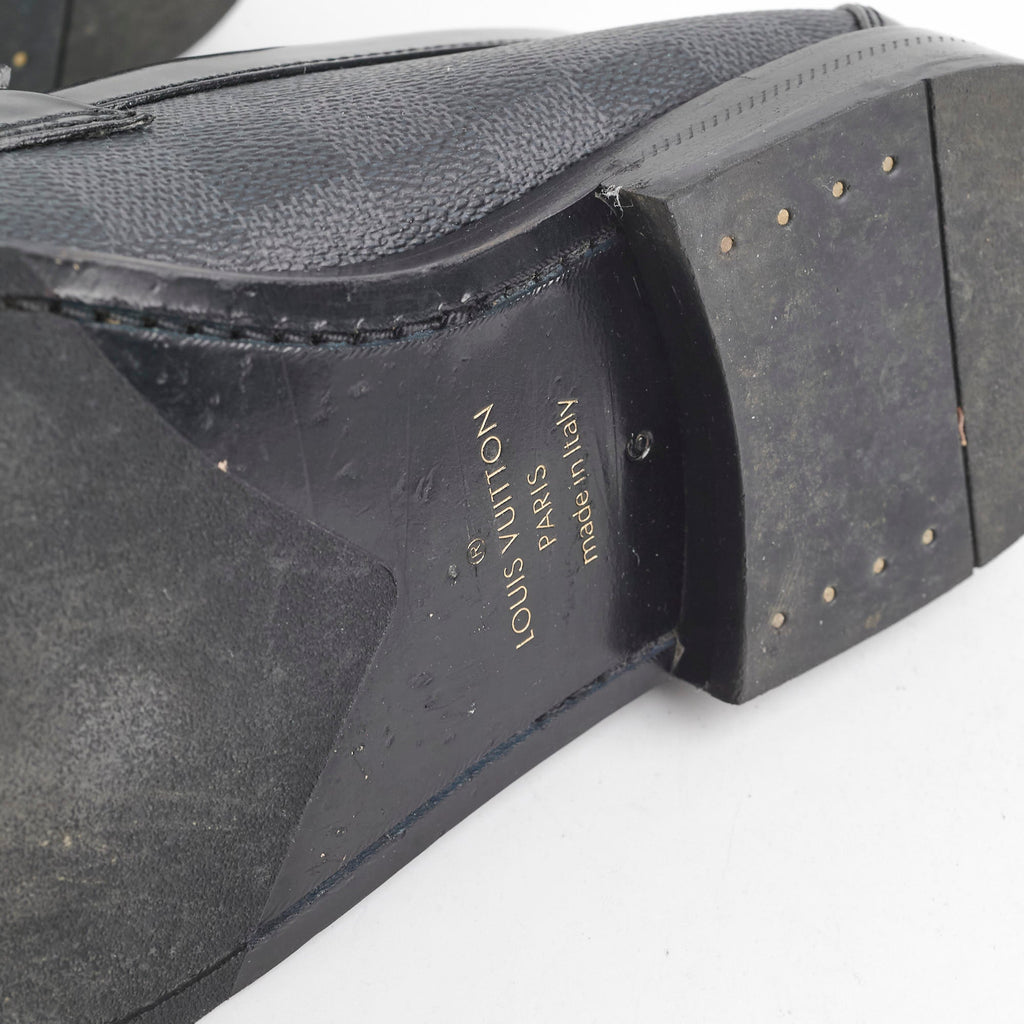 Louis Vuitton Loafers Damier Eclipse Men's Size 6