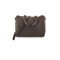 Louis Vuitton Mini Lin Demin Speedy 30 Dark Brown