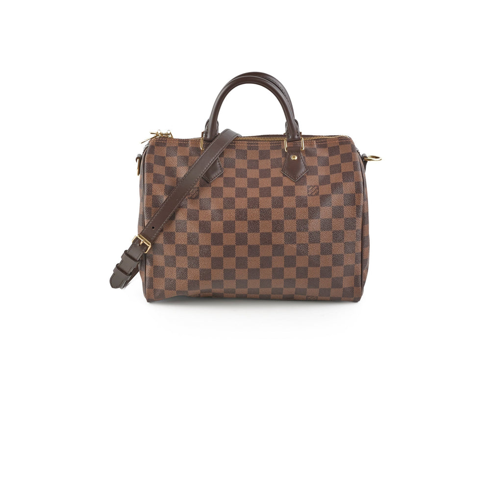 Louis Vuitton Speedy Bandouli猫re 30 Damier Ebene