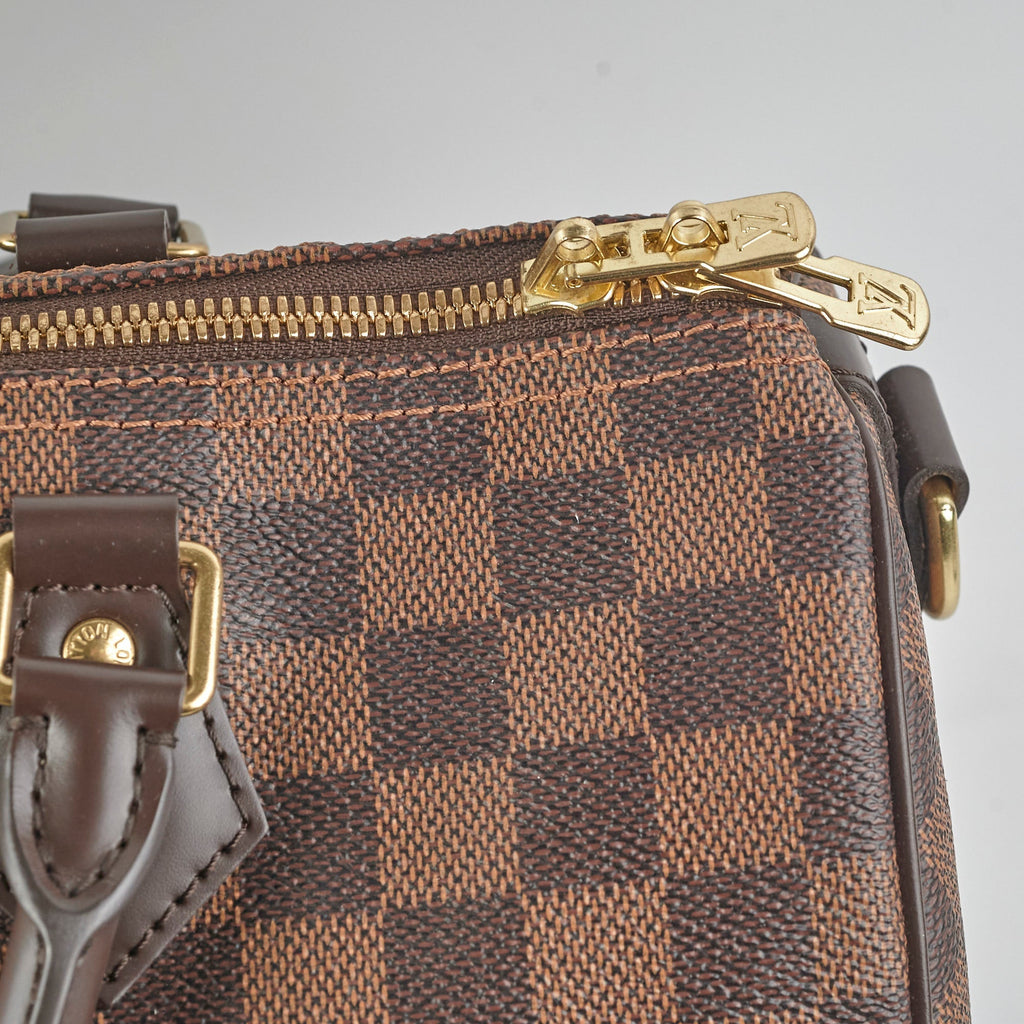 Louis Vuitton Speedy Bandouli猫re 30 Damier Ebene