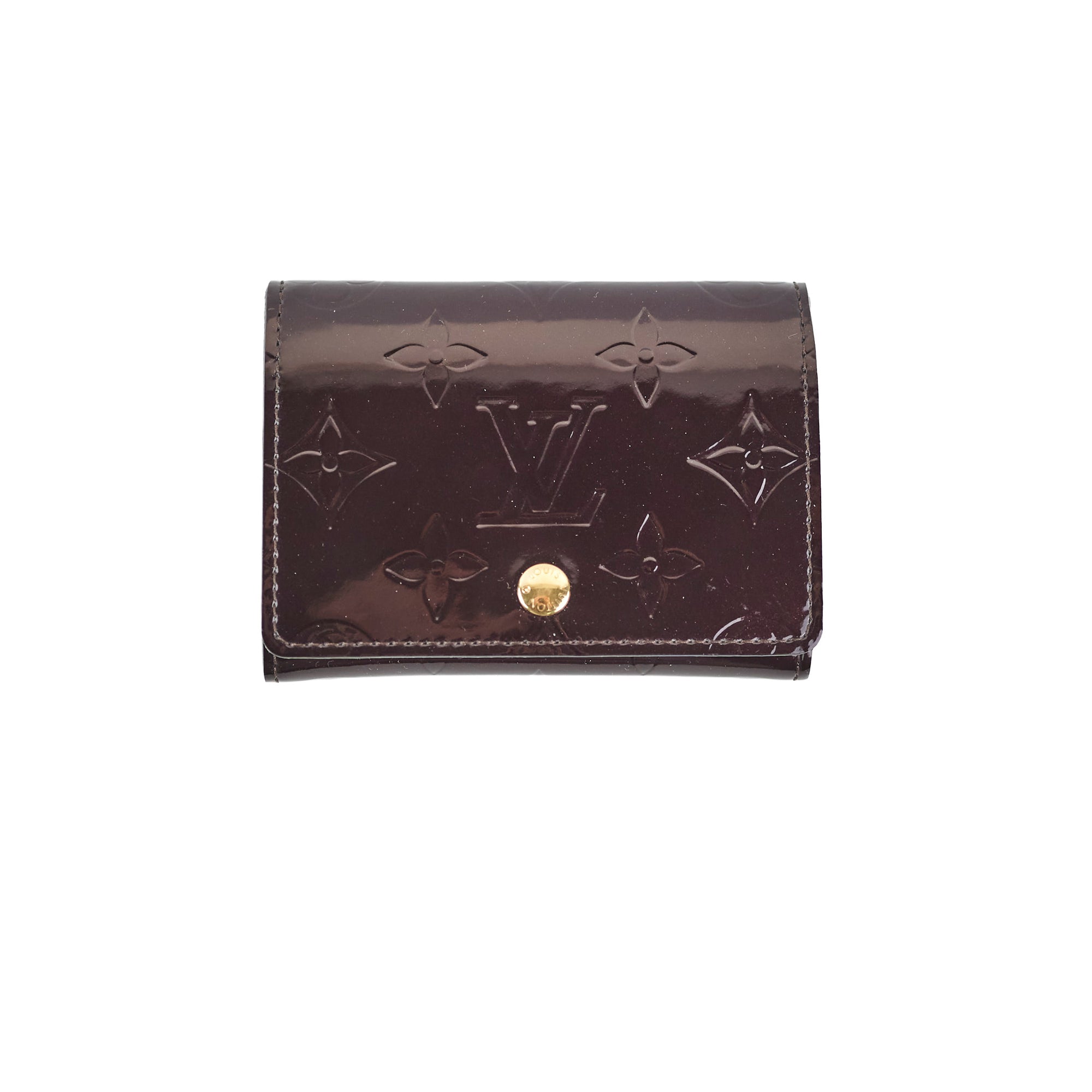 Louis Vuitton Vernis Amarante Card Holder