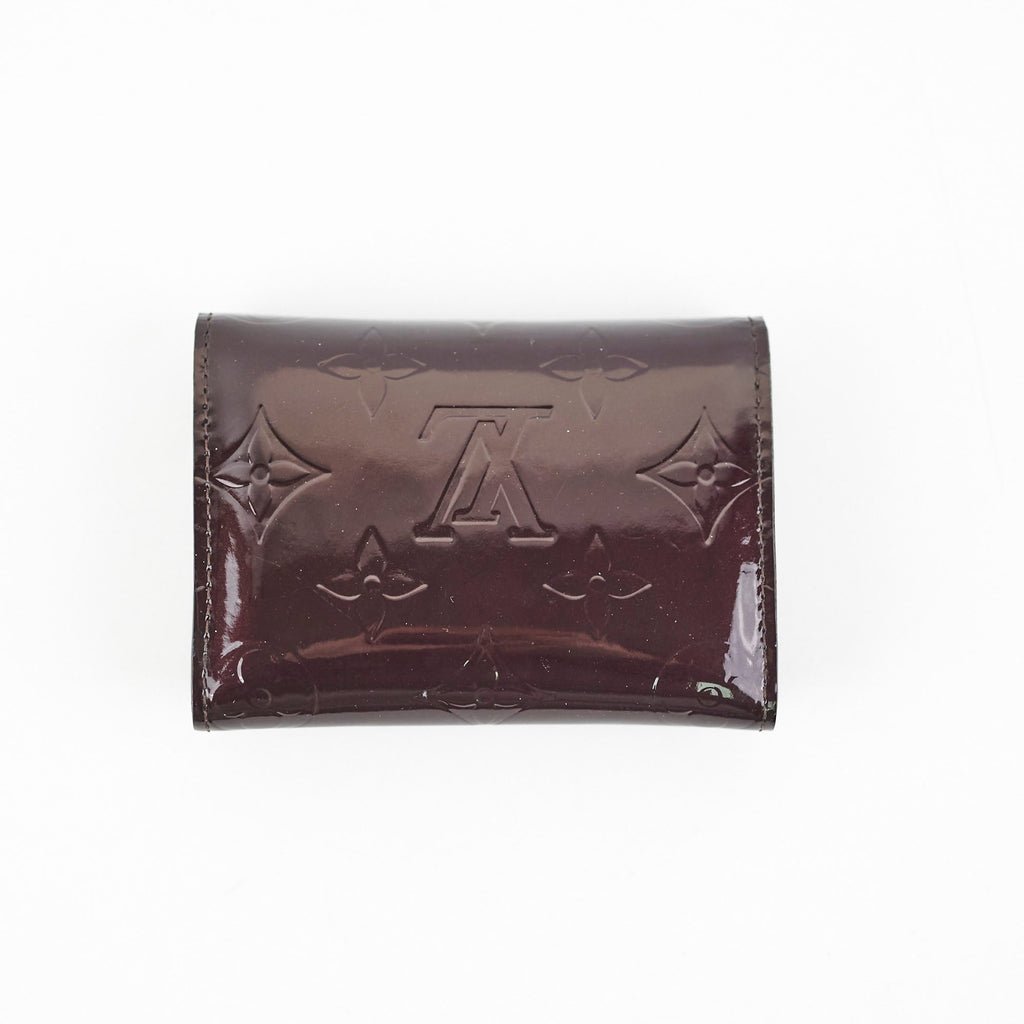 Louis Vuitton Vernis Amarante Card Holder