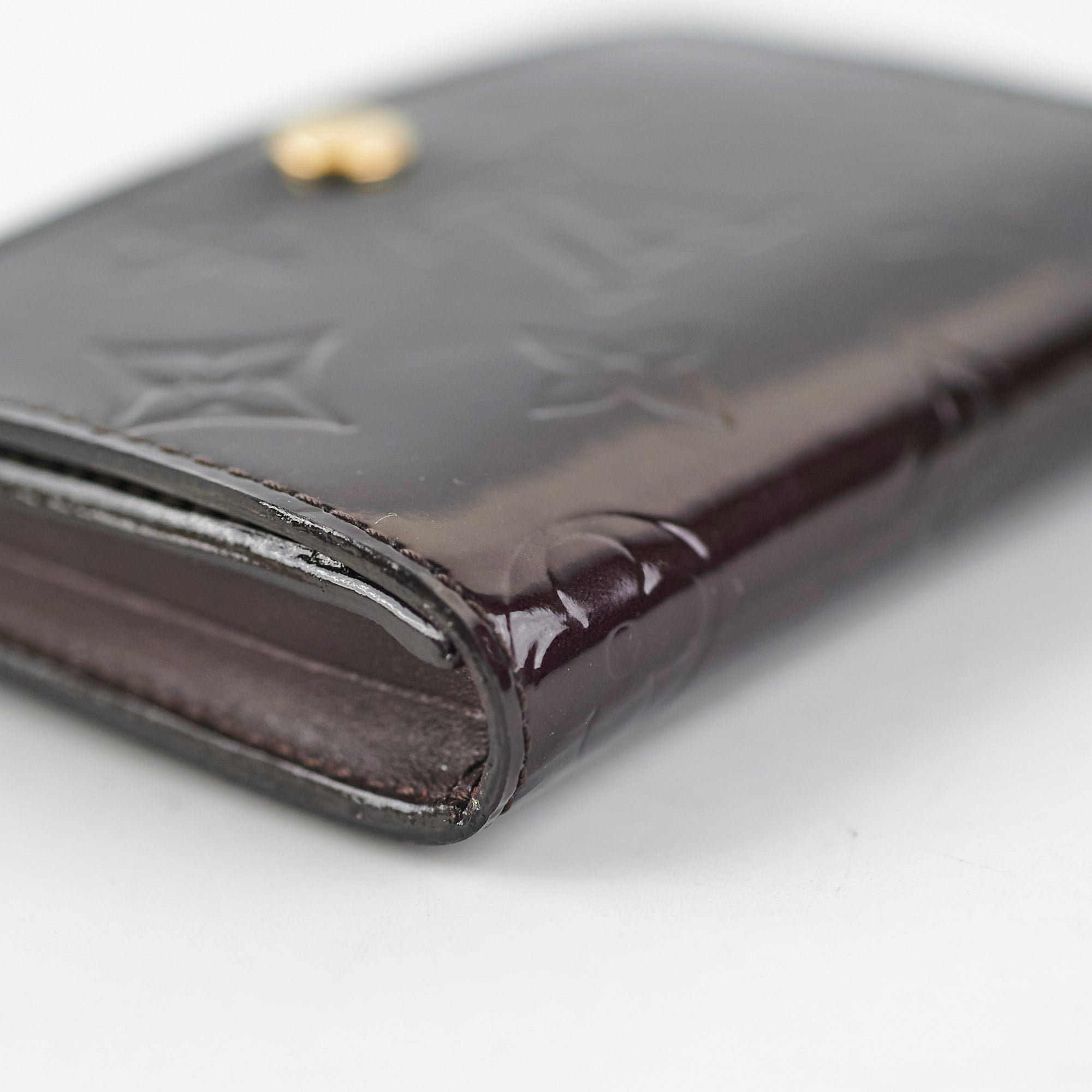 Louis Vuitton Vernis Amarante Card Holder