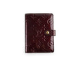 Louis Vuitton Vernis Agenda Cover Burgundy