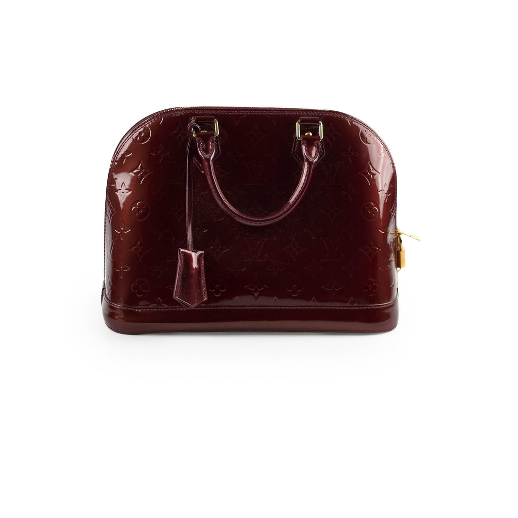 Louis Vuitton Alma PM Vernis Burgundy