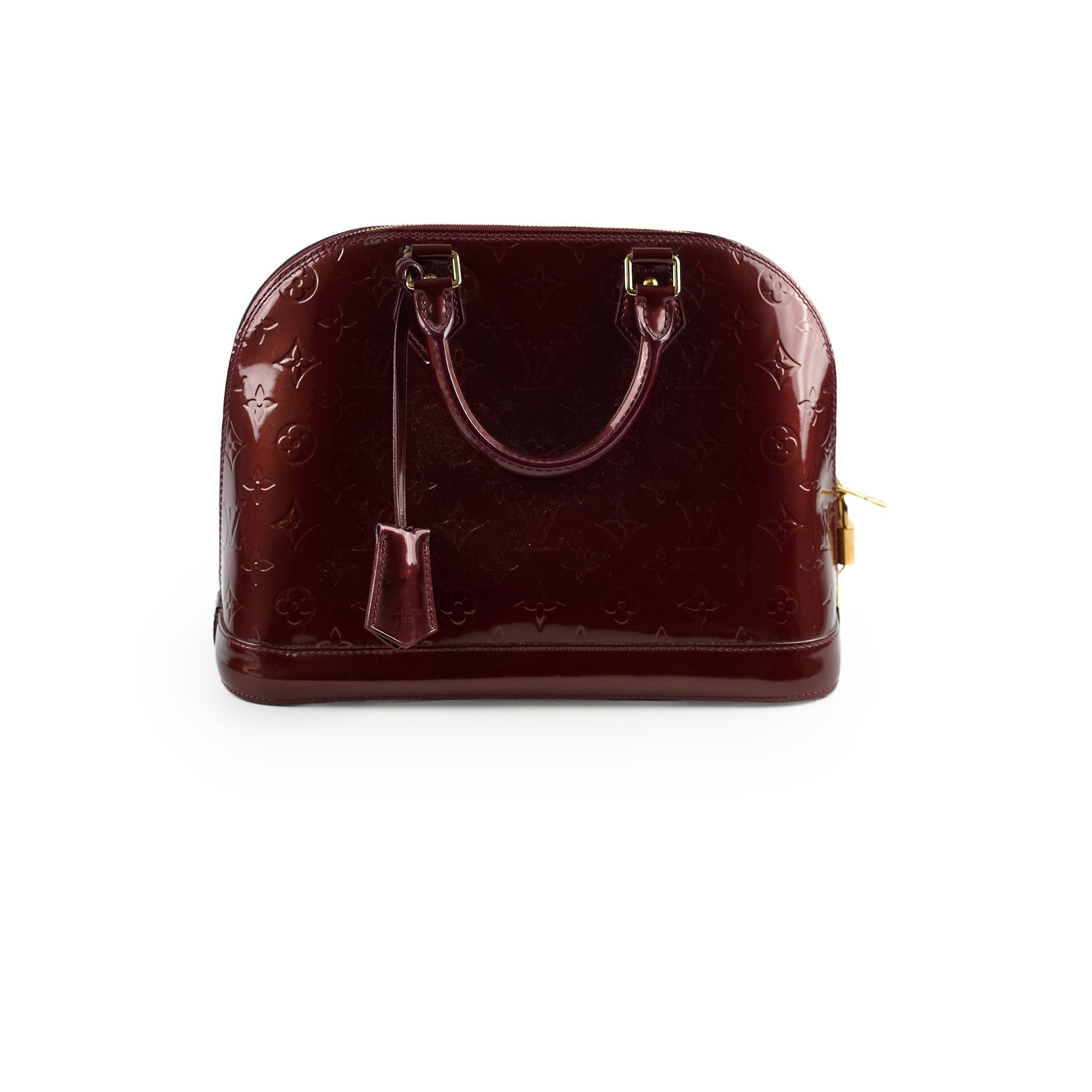Louis Vuitton Alma PM Vernis Burgundy