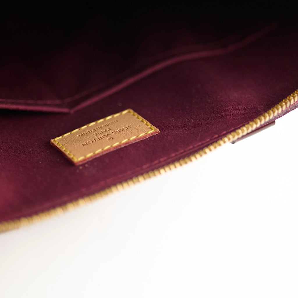 Louis Vuitton Alma PM Vernis Burgundy