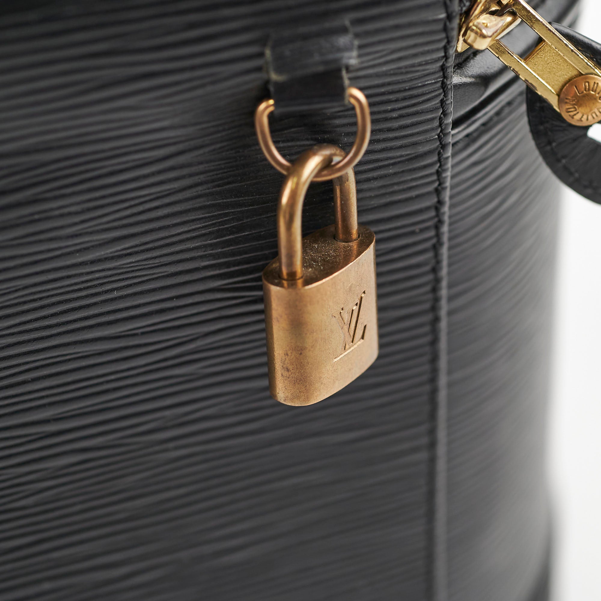 Louis Vuitton Epi Cannes Bag Black