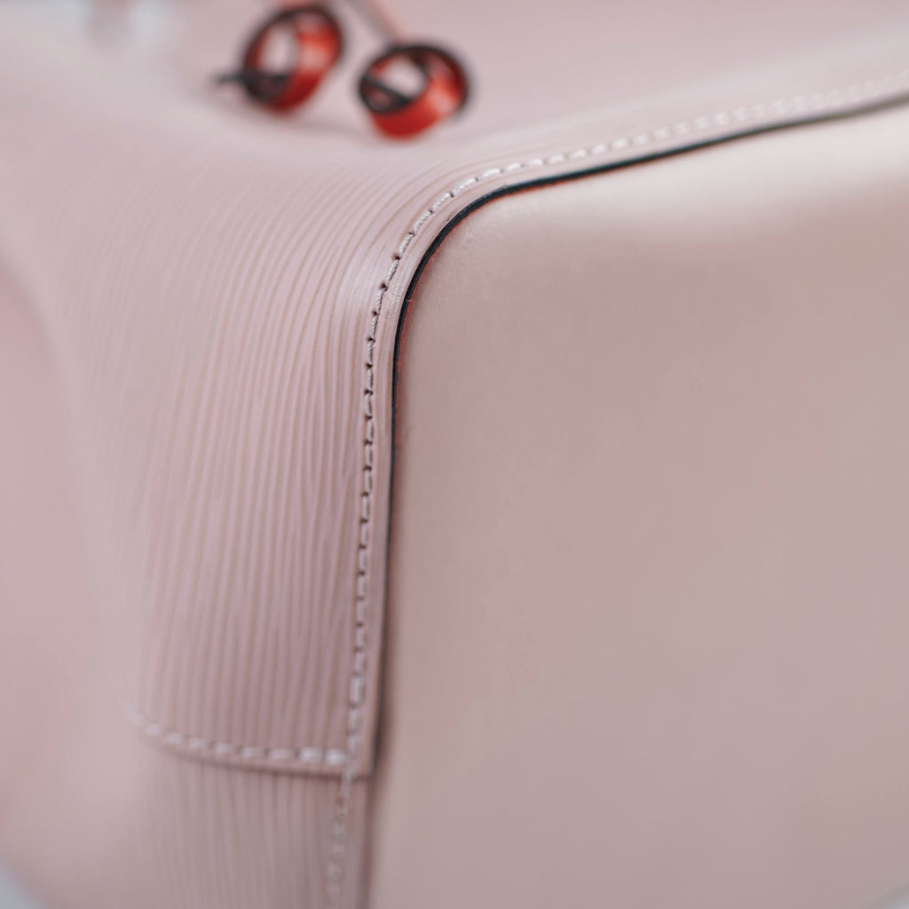 Louis Vuitton Epi Neo Noe Epi Rose Ballerine Bucket Bag