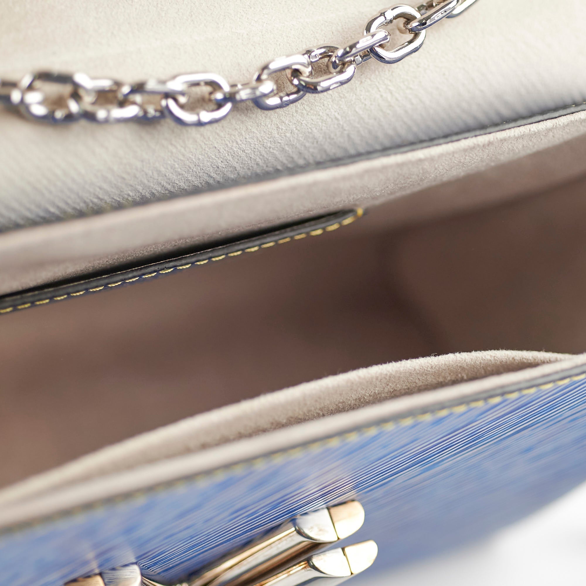 Louis Vuitton Twist MM Bag Blue