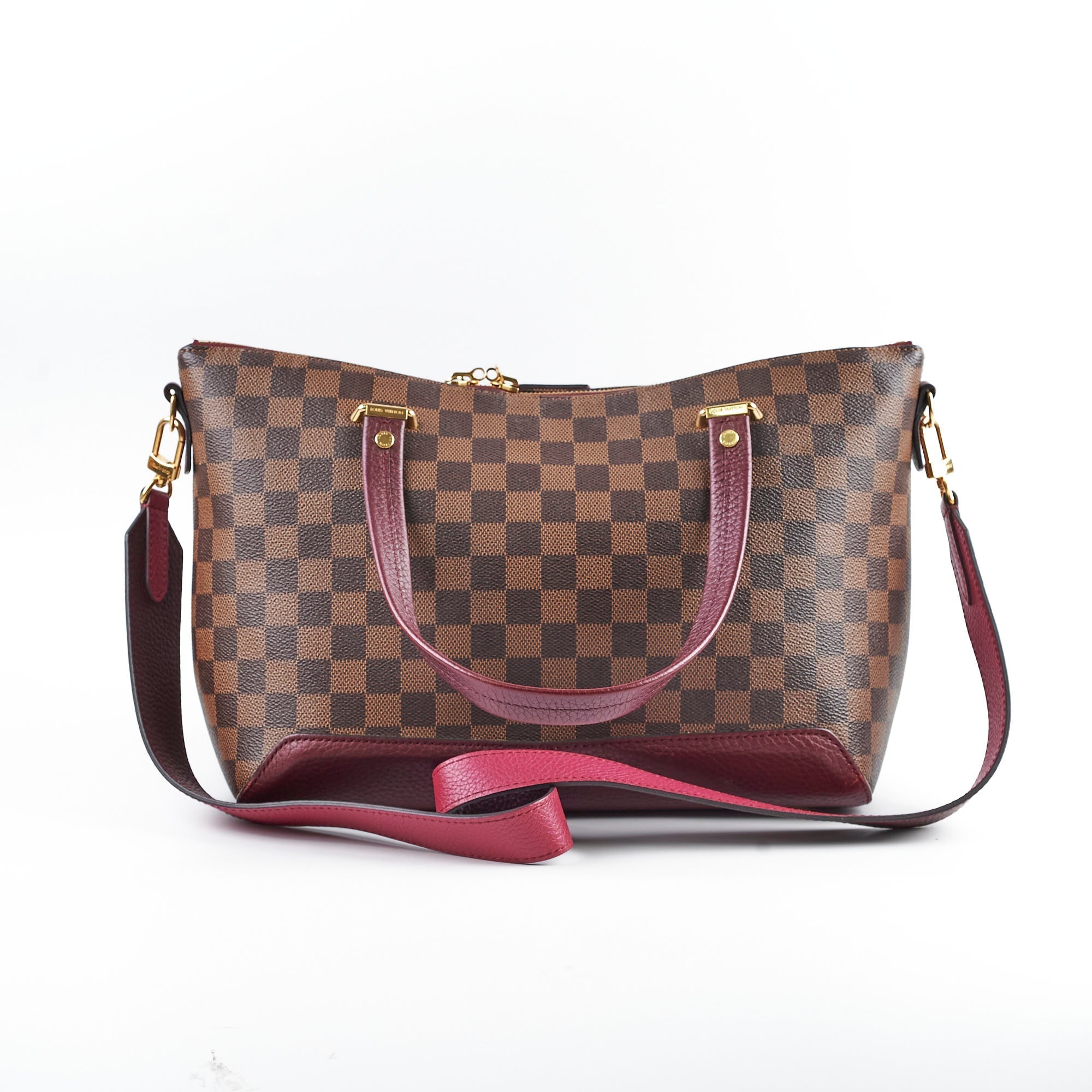 Louis Vuitton Hyde Park Damier Ebene Fuschia