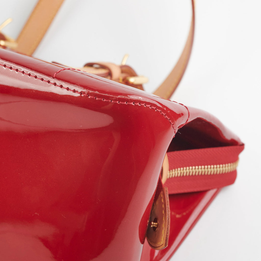 Louis Vuitton Rosewood Red Vernis Monogram