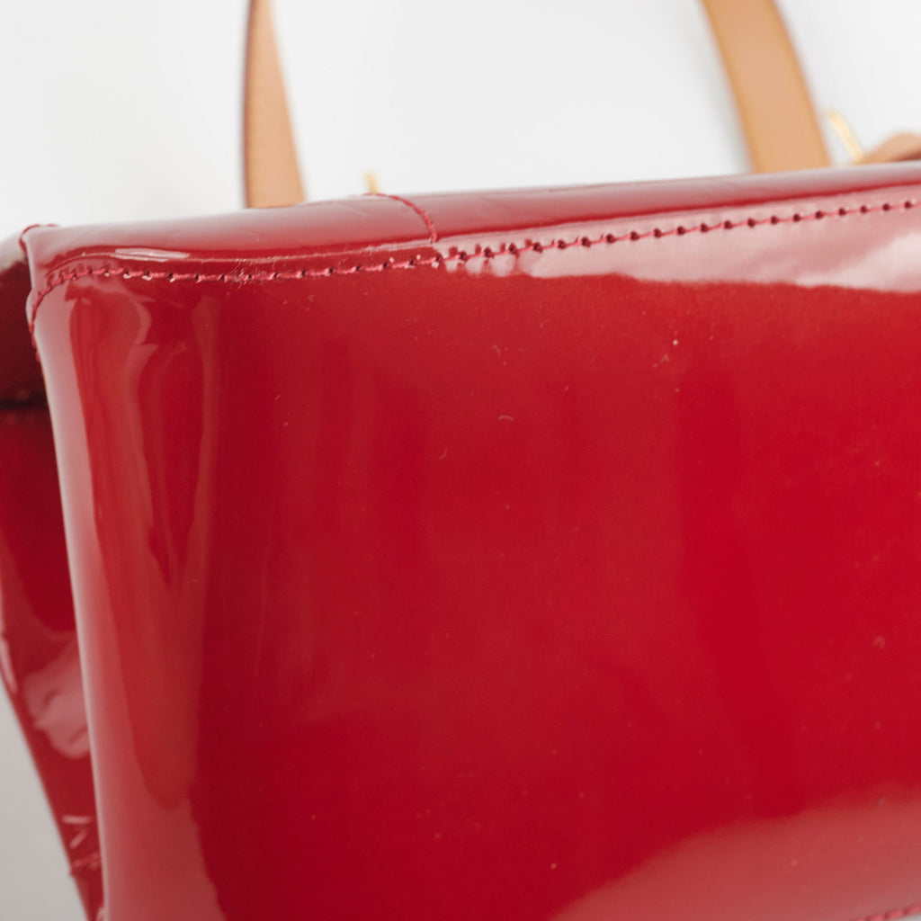 Louis Vuitton Rosewood Red Vernis Monogram