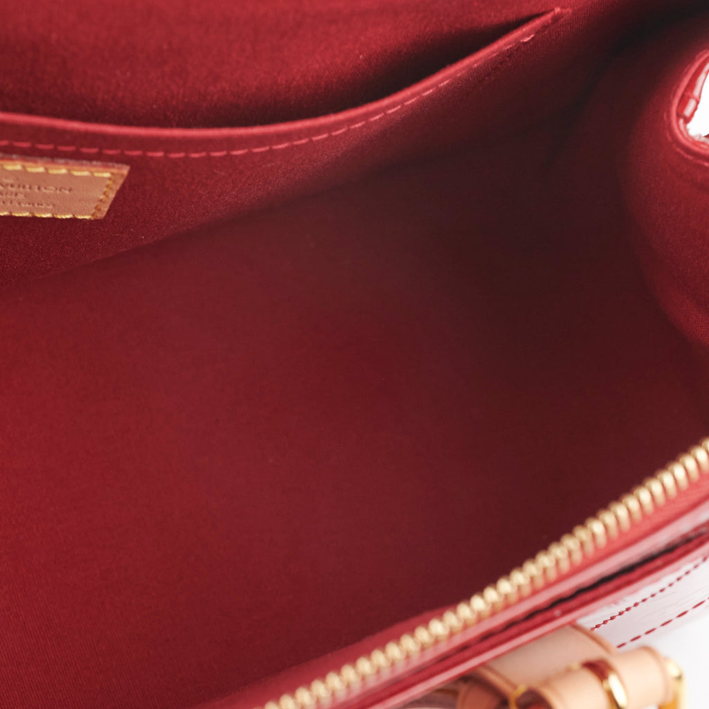Louis Vuitton Rosewood Red Vernis Monogram