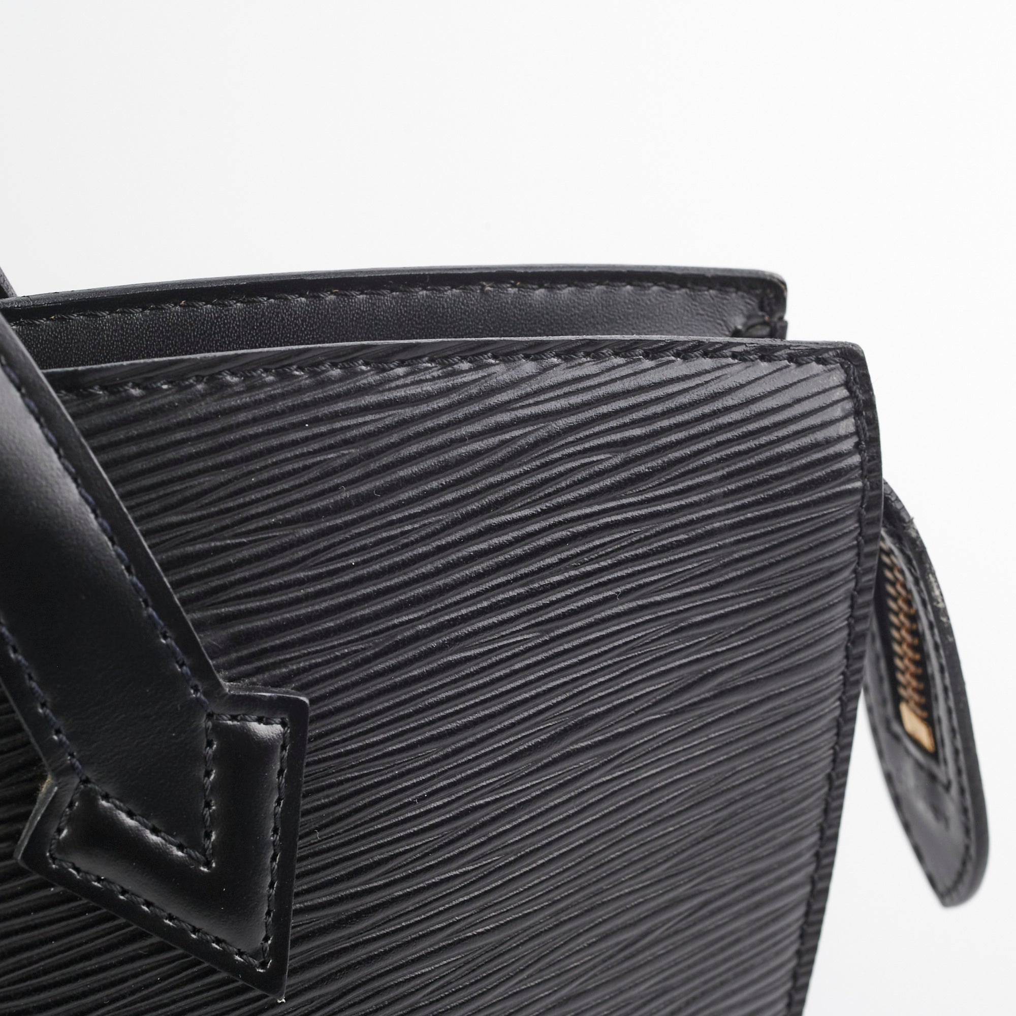 Louis Vuitton Saint Jacques Epi Black Bag